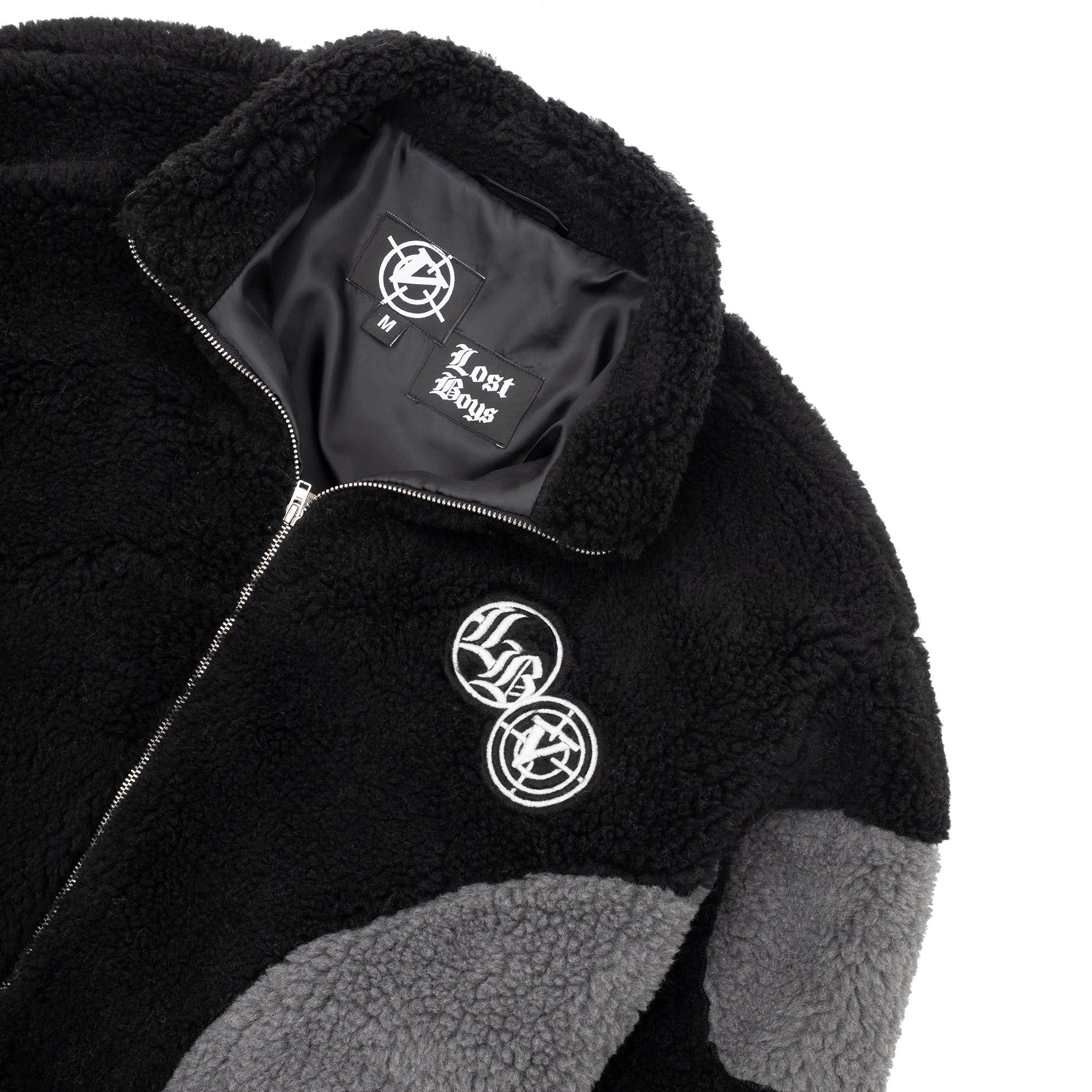 FLEECEJACKET BLACK/GREY sold by vicinity product image thumbnail 5