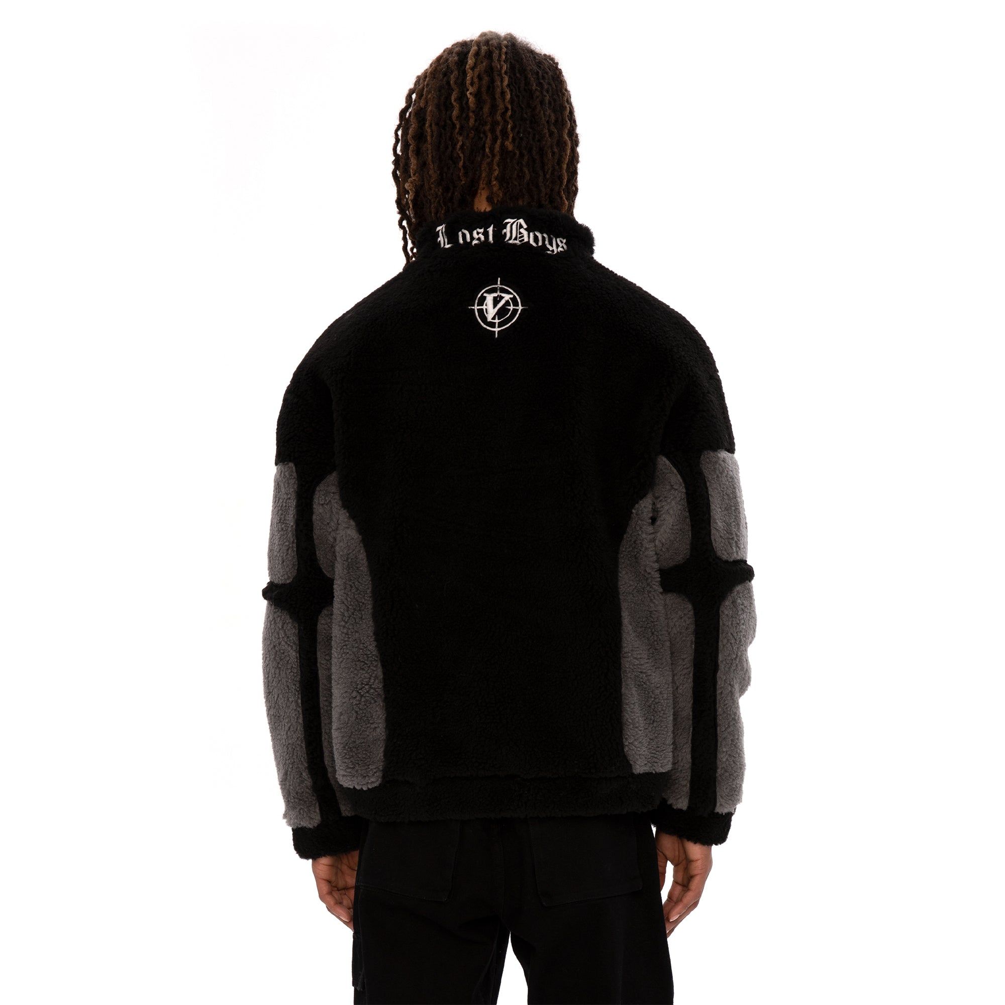 FLEECEJACKET BLACK/GREY sold by vicinity product image thumbnail 4