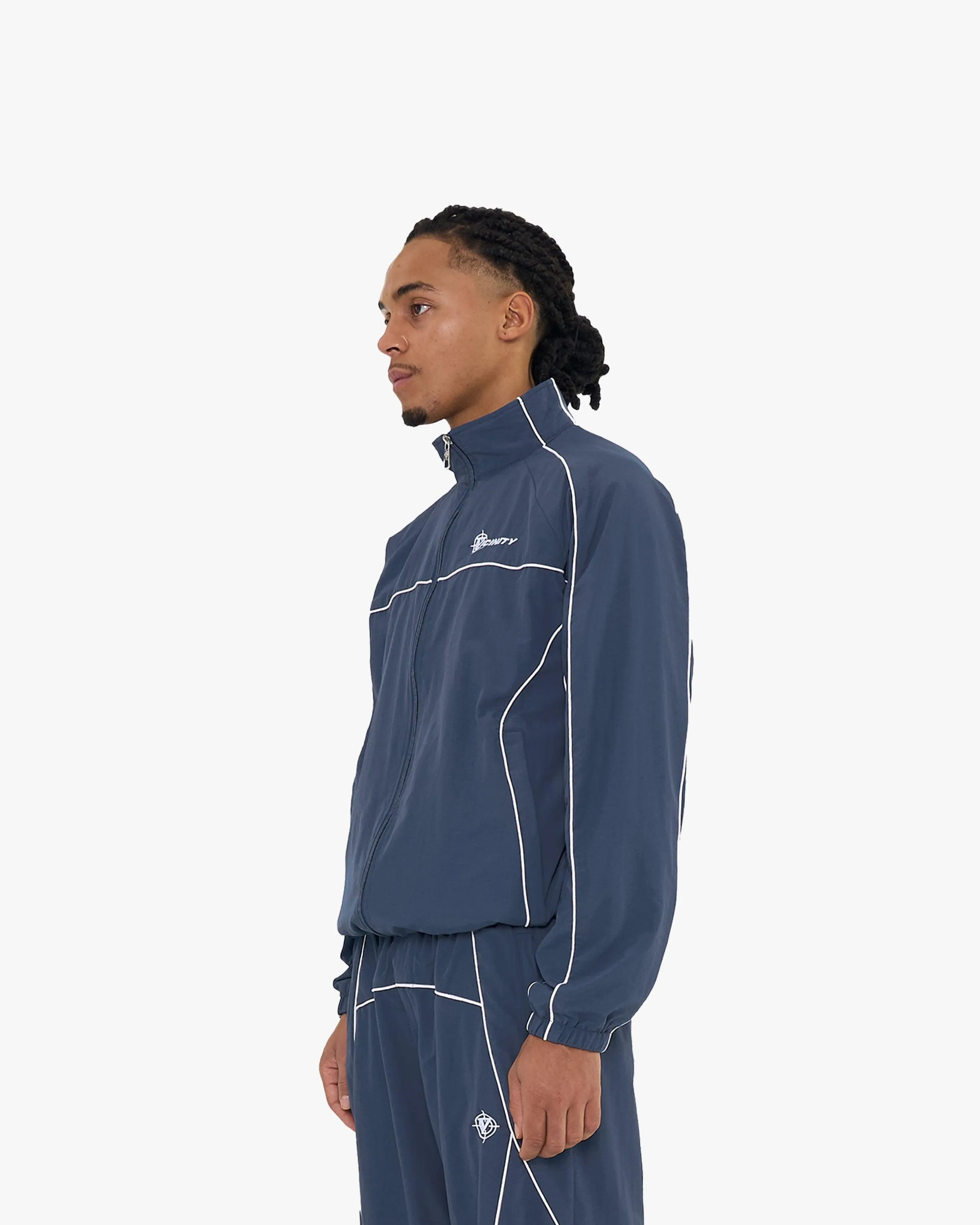 TRACK JACKET DARK BLUE sold by vicinity product image thumbnail 3