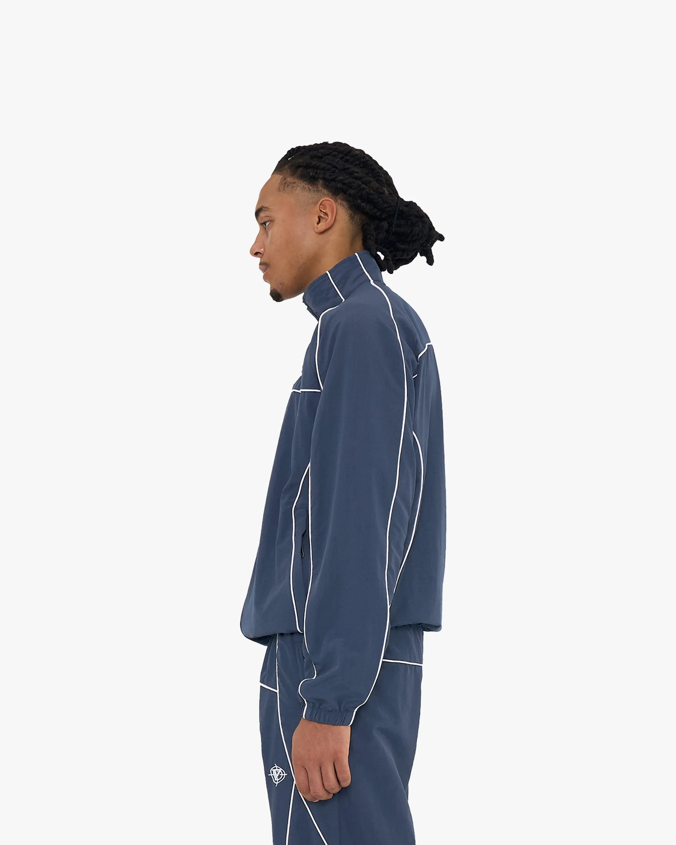 TRACK JACKET DARK BLUE sold by vicinity product image thumbnail 5