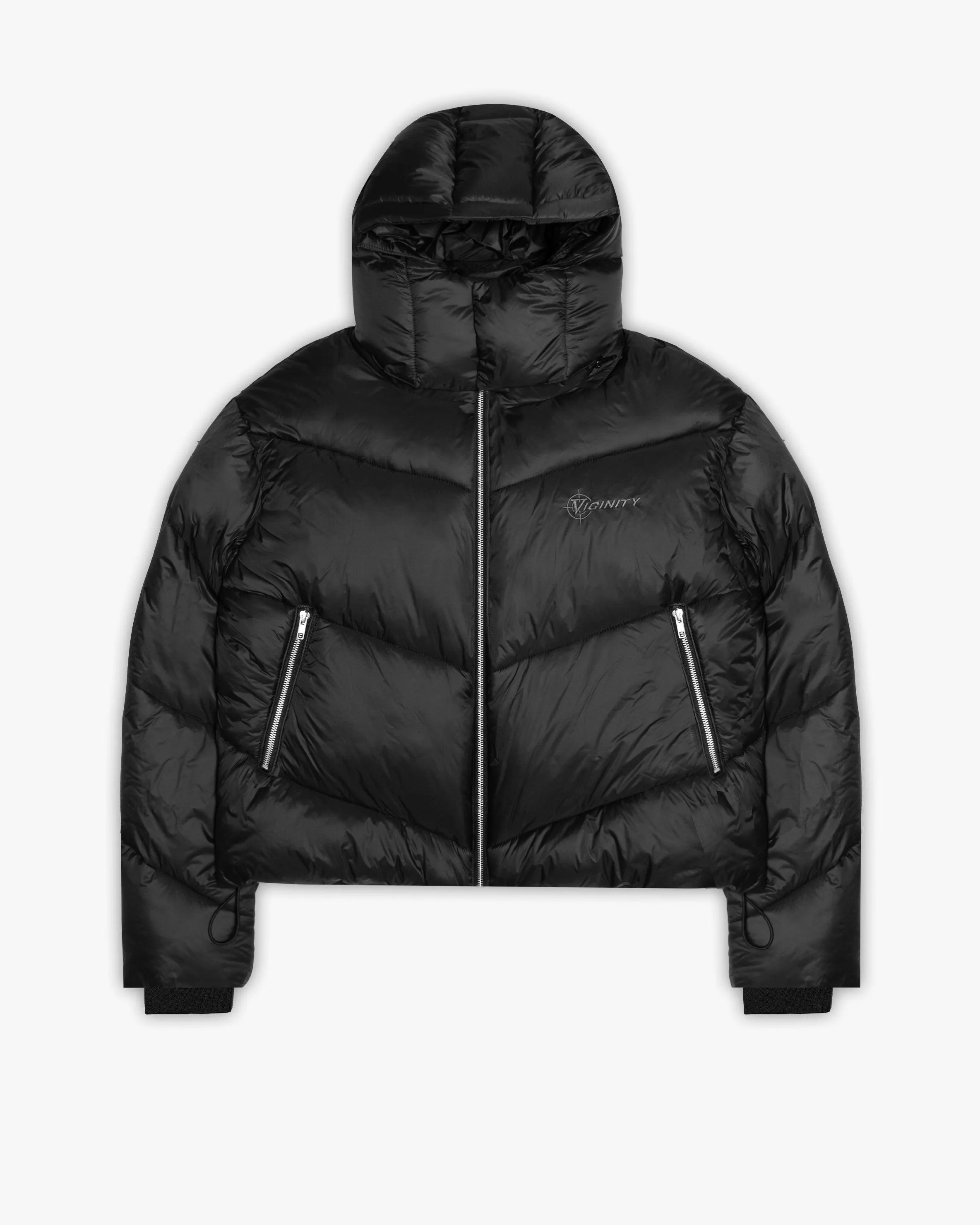 V-PUFFER JACKET BLACK sold by vicinity