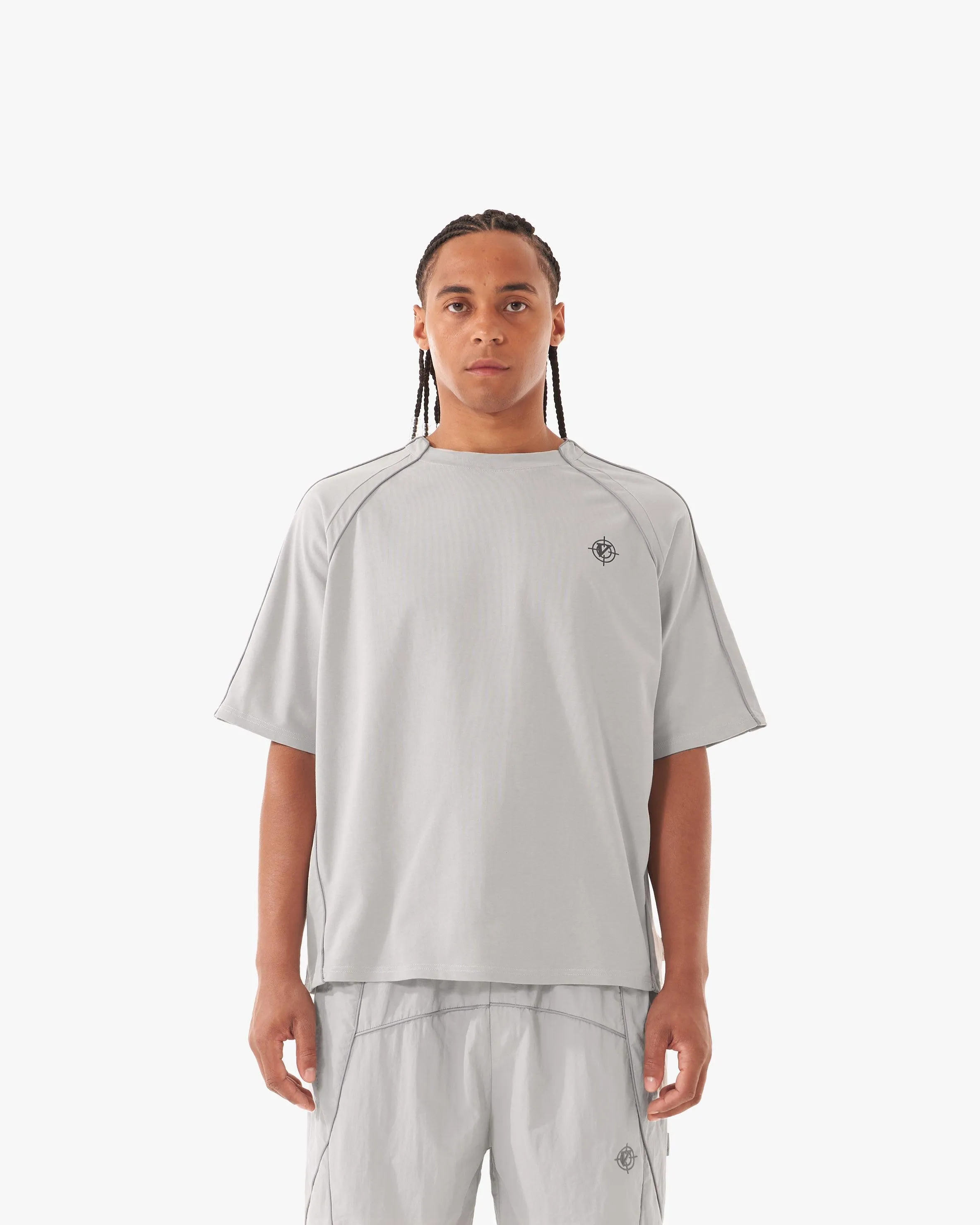 TRACK TEE GREY sold by vicinity product image thumbnail 2
