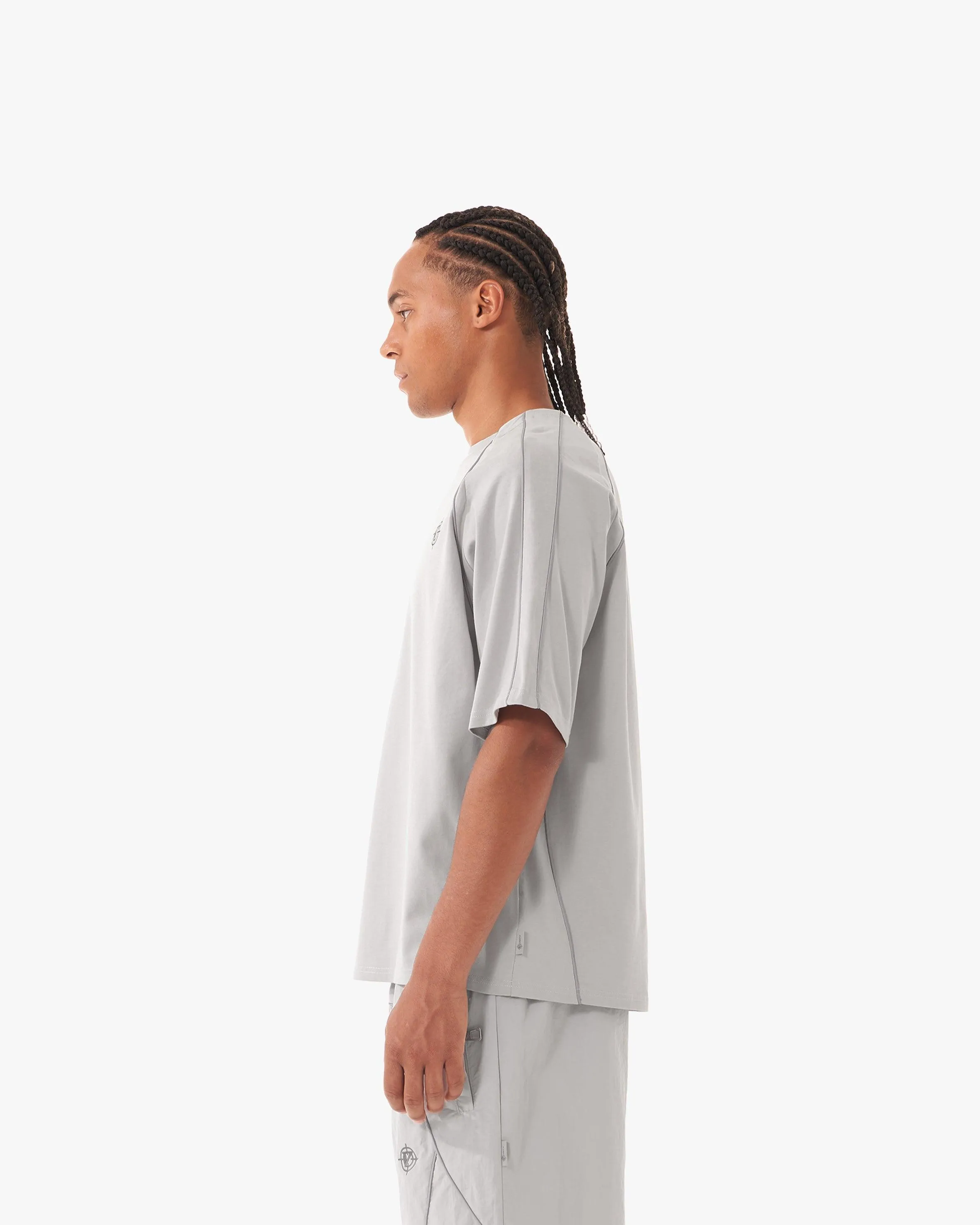 TRACK TEE GREY sold by vicinity product image thumbnail 5