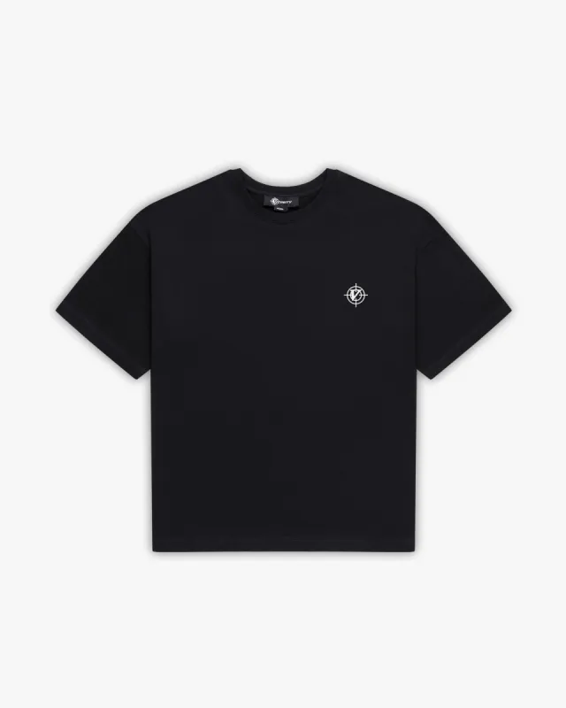 V-LOGO TEE BLACK sold by vicinity