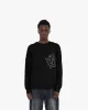 V-LOGO KNITWEAR BLACK sold by vicinity