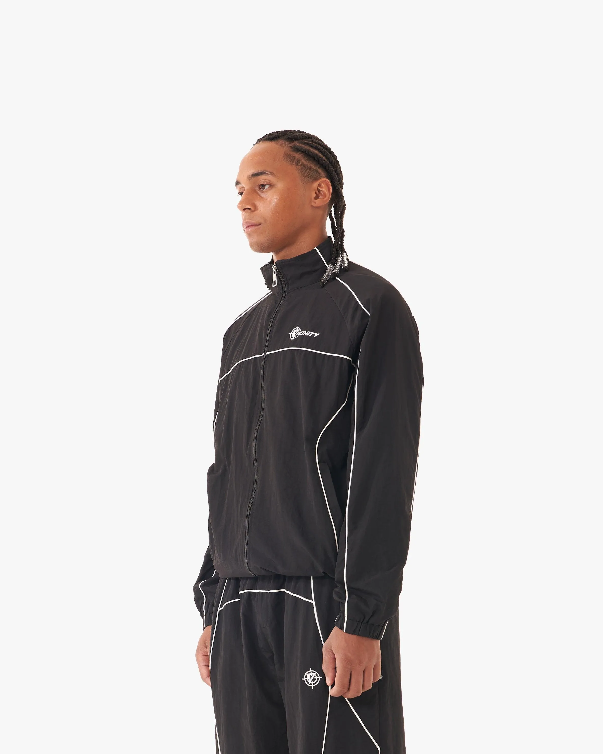 TRACK JACKET BLACK sold by vicinity product image thumbnail 3