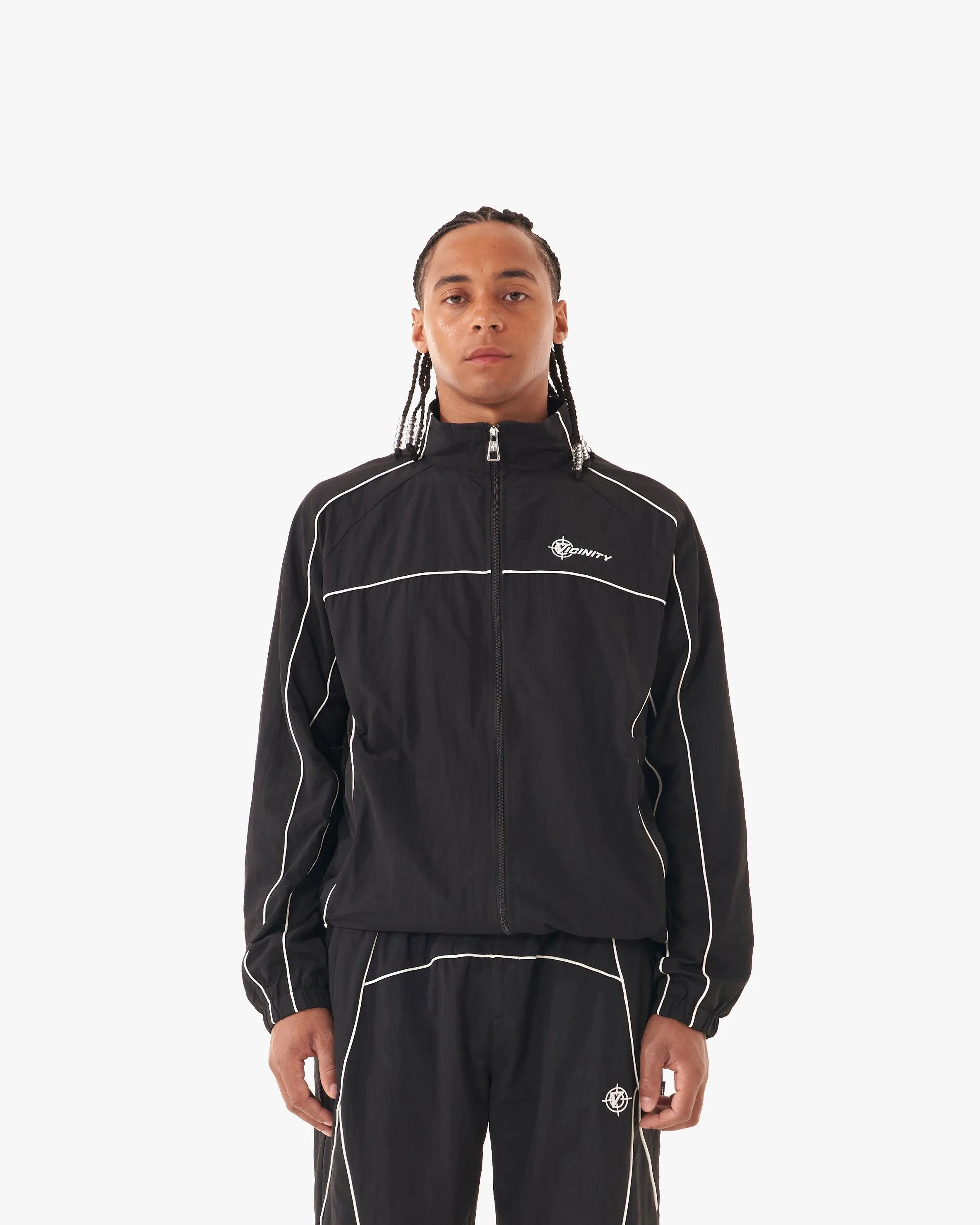 TRACK JACKET BLACK sold by vicinity product image thumbnail 2