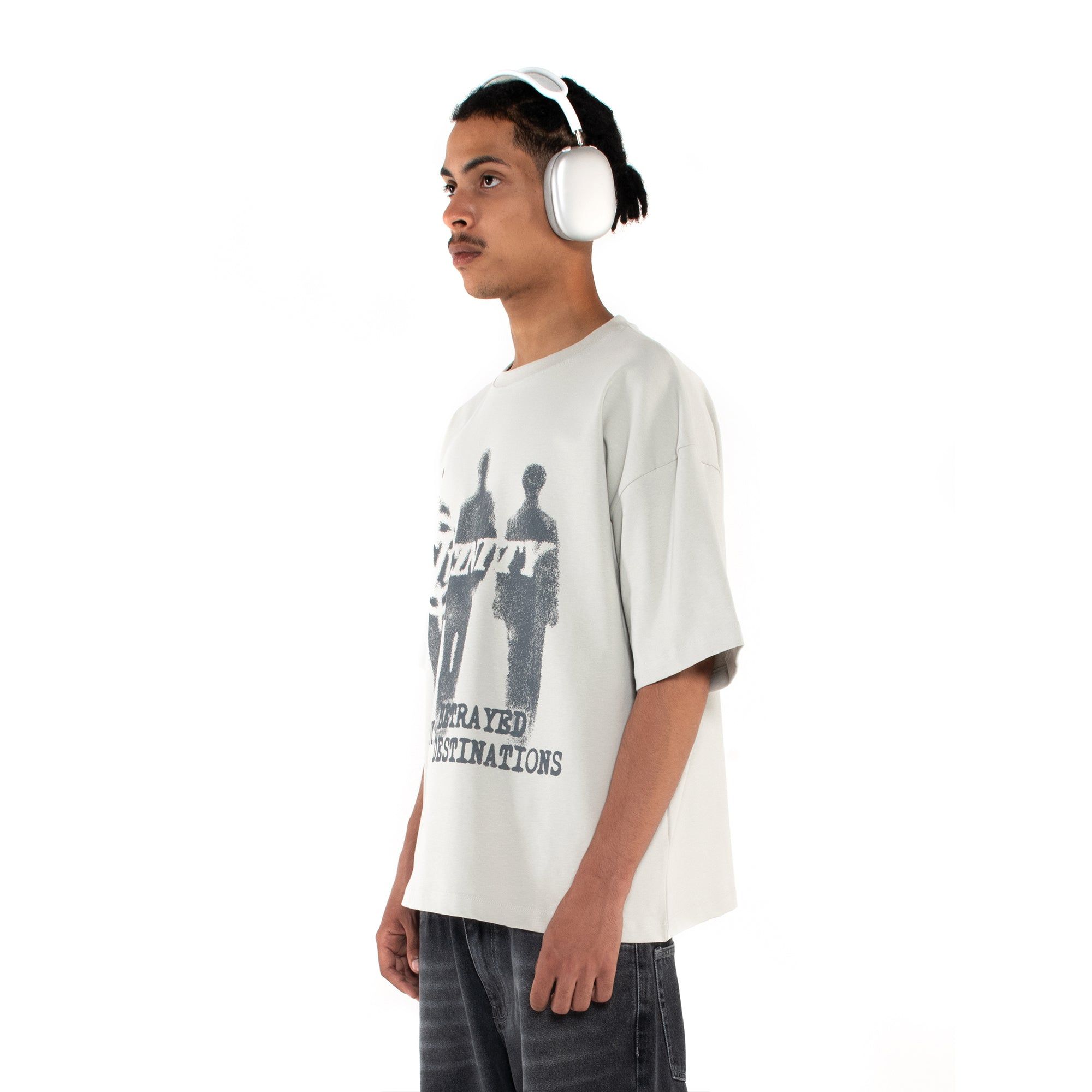 SHADOW TEE MOON GREY sold by vicinity product image thumbnail 3