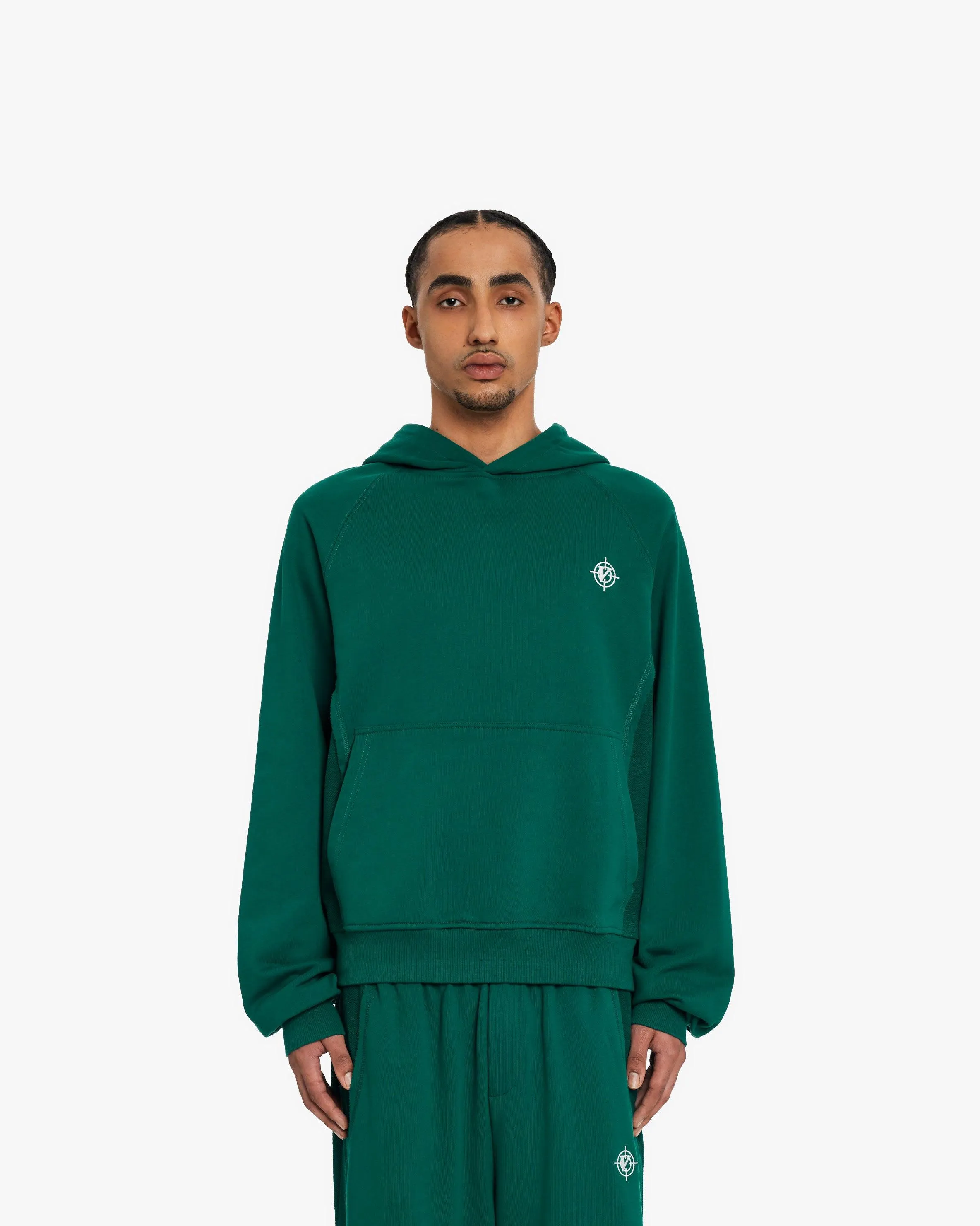 INSIDE OUT HOODIE FORREST GREEN sold by vicinity product image thumbnail 2