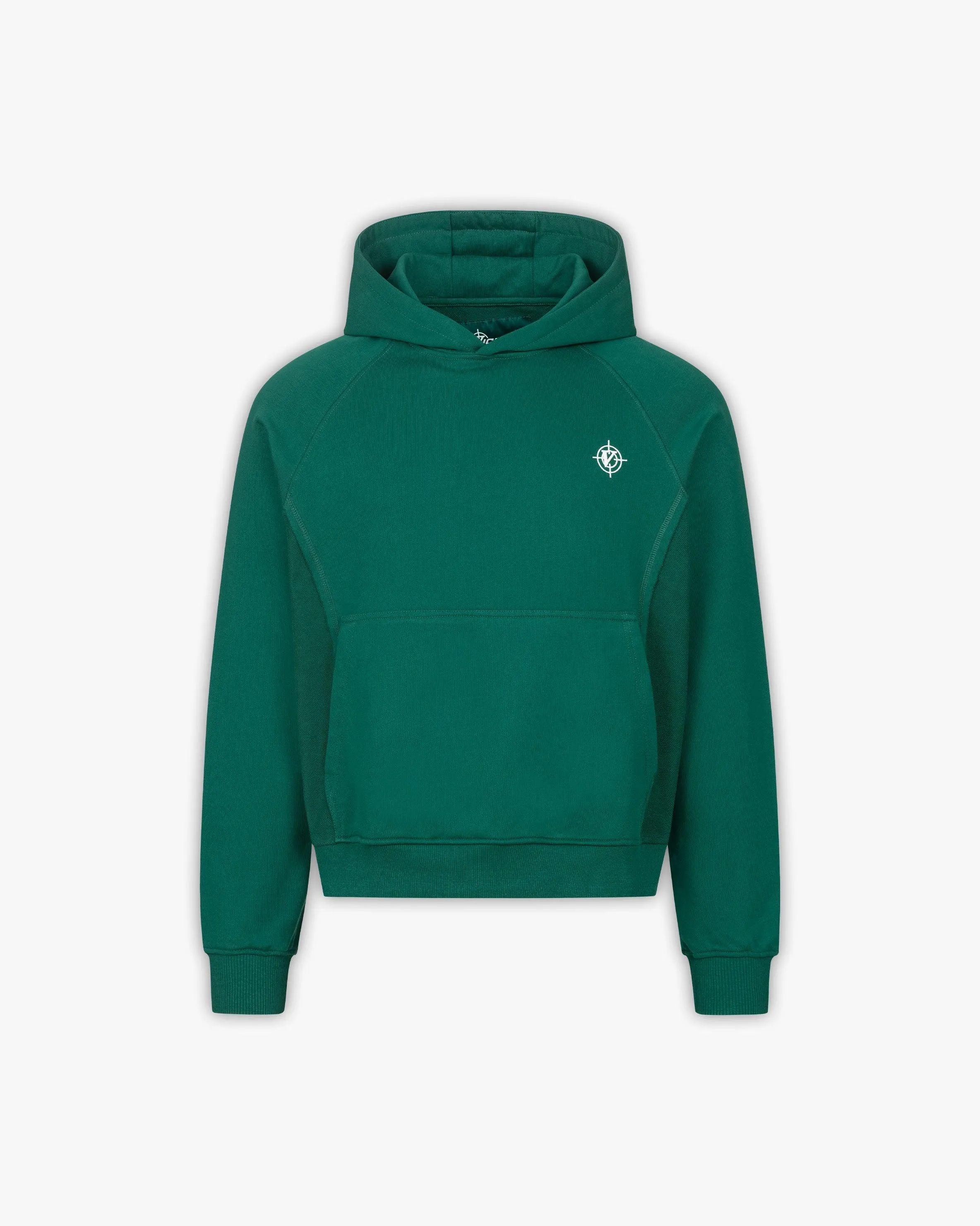 INSIDE OUT HOODIE FORREST GREEN sold by vicinity