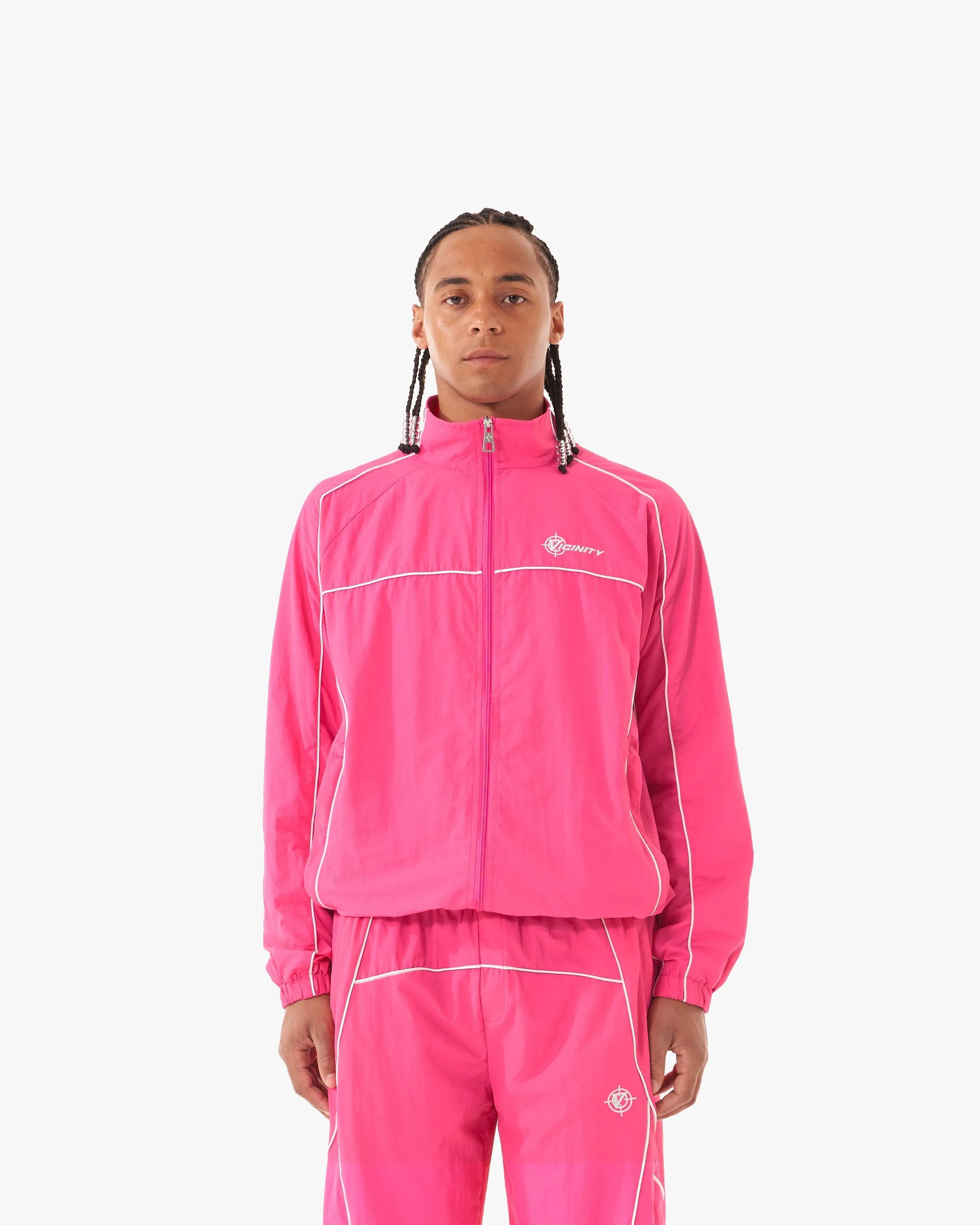 TRACK JACKET PINK sold by vicinity product image thumbnail 2