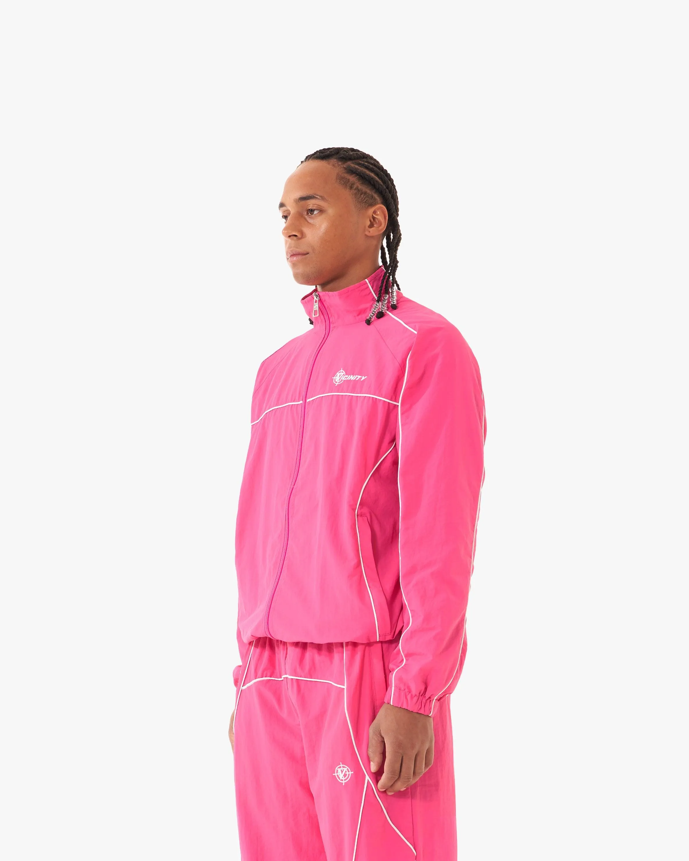 TRACK JACKET PINK sold by vicinity product image thumbnail 3