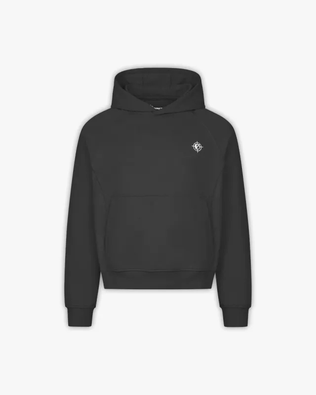 INSIDE OUT HOODIE ASH GREY sold by vicinity