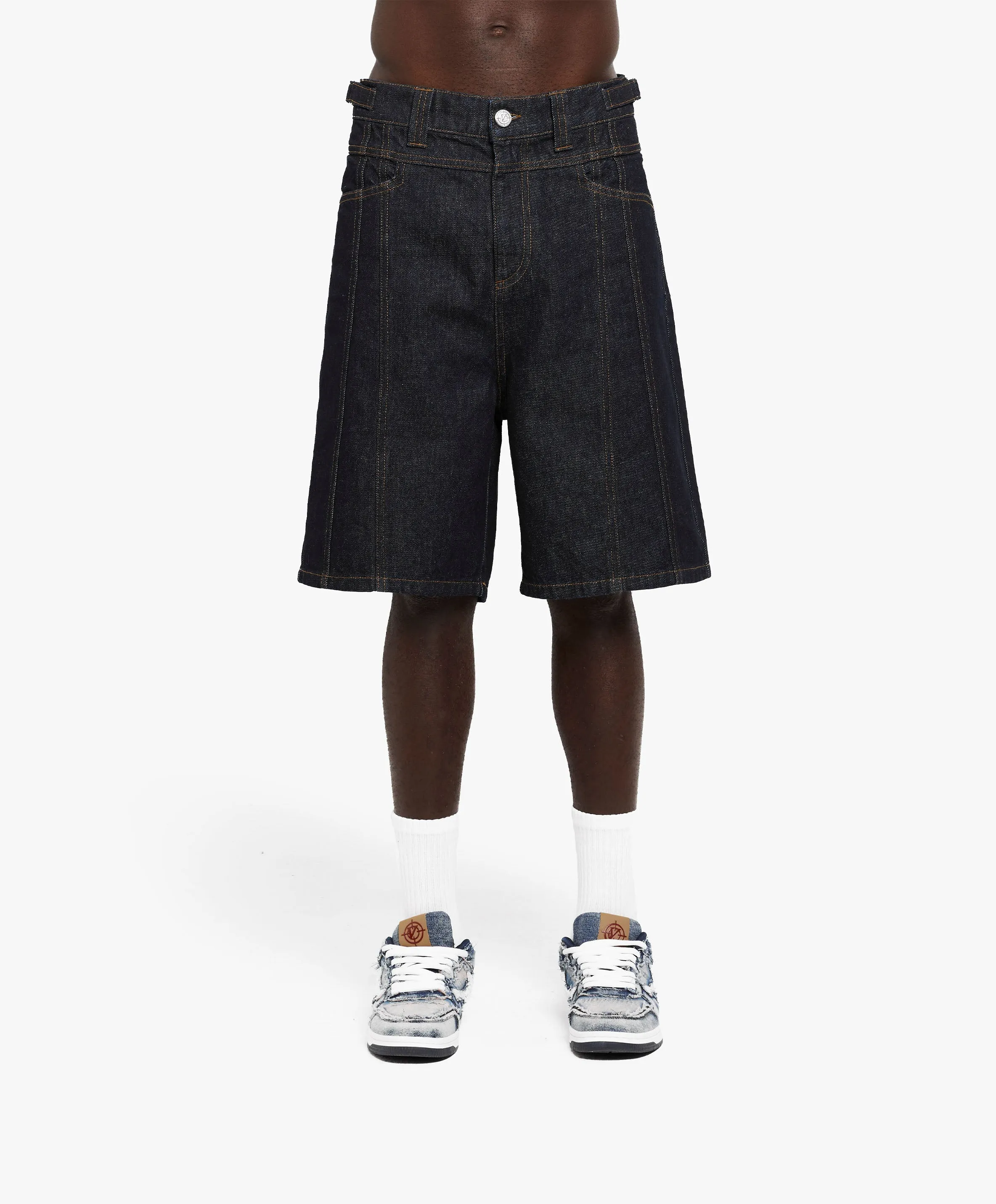 V-LOGO RAW JORTS sold by vicinity product image thumbnail 2