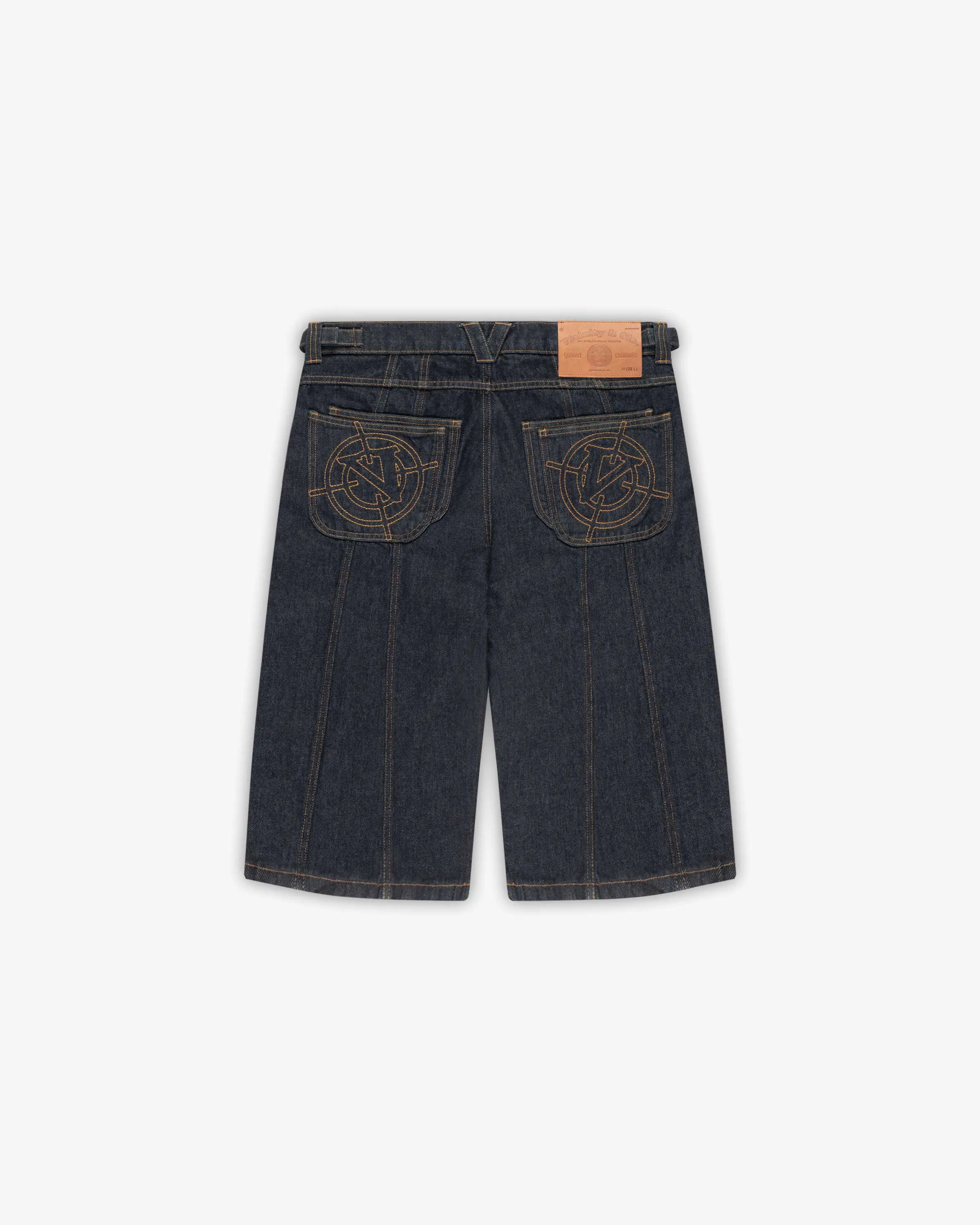 V-LOGO RAW JORTS sold by vicinity product image thumbnail 3