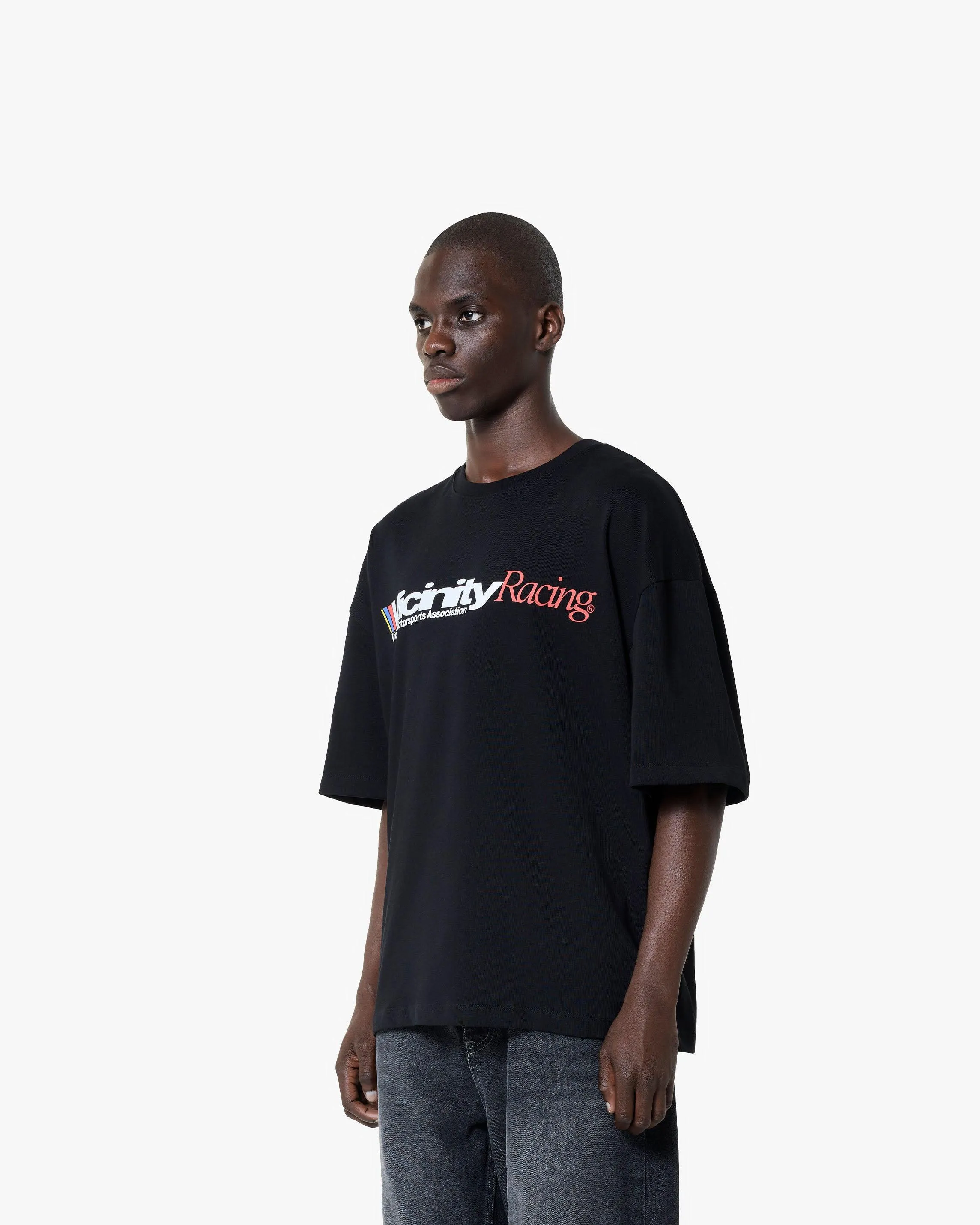 RACING TEE BLACK sold by vicinity product image thumbnail 3