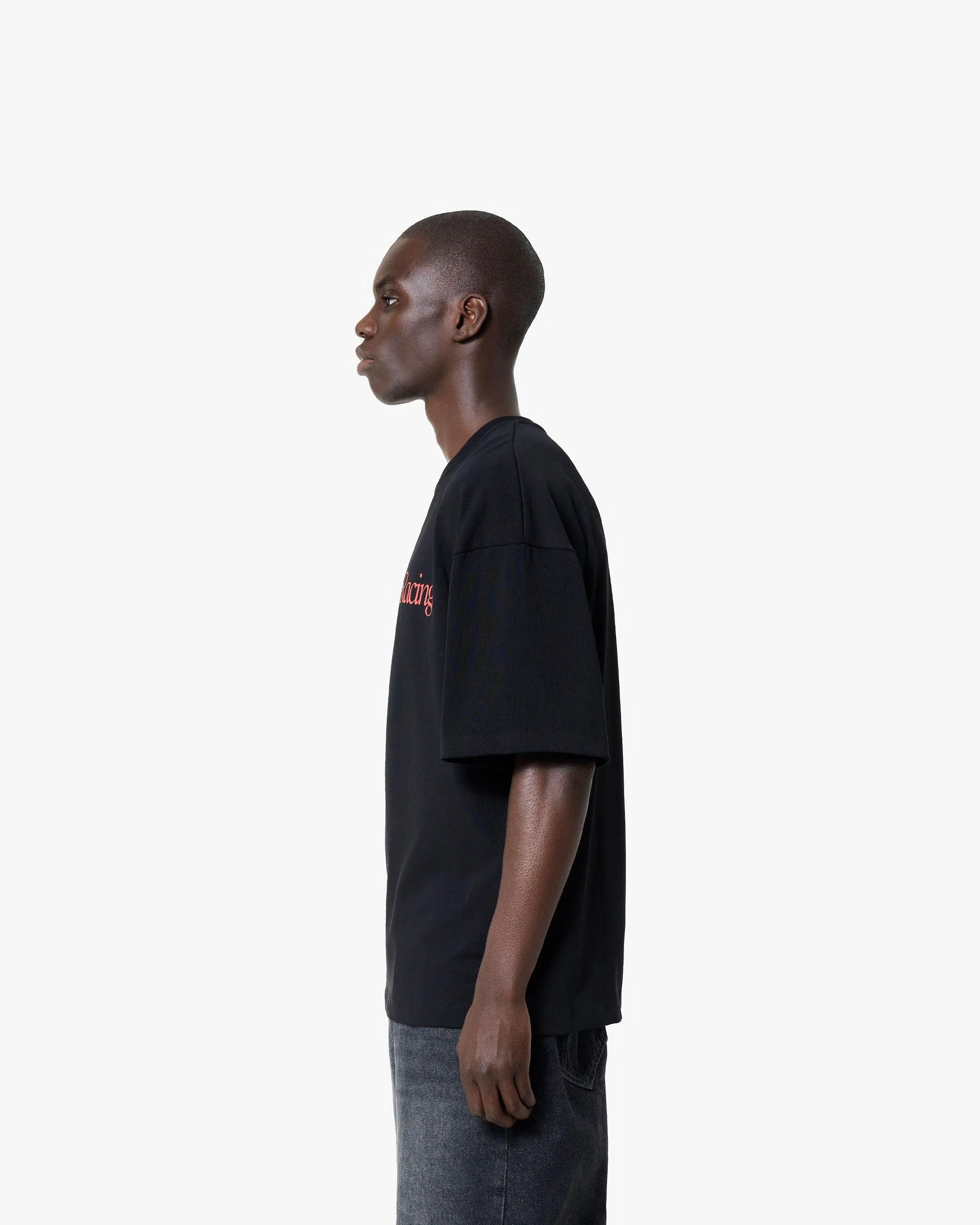 RACING TEE BLACK sold by vicinity product image thumbnail 4