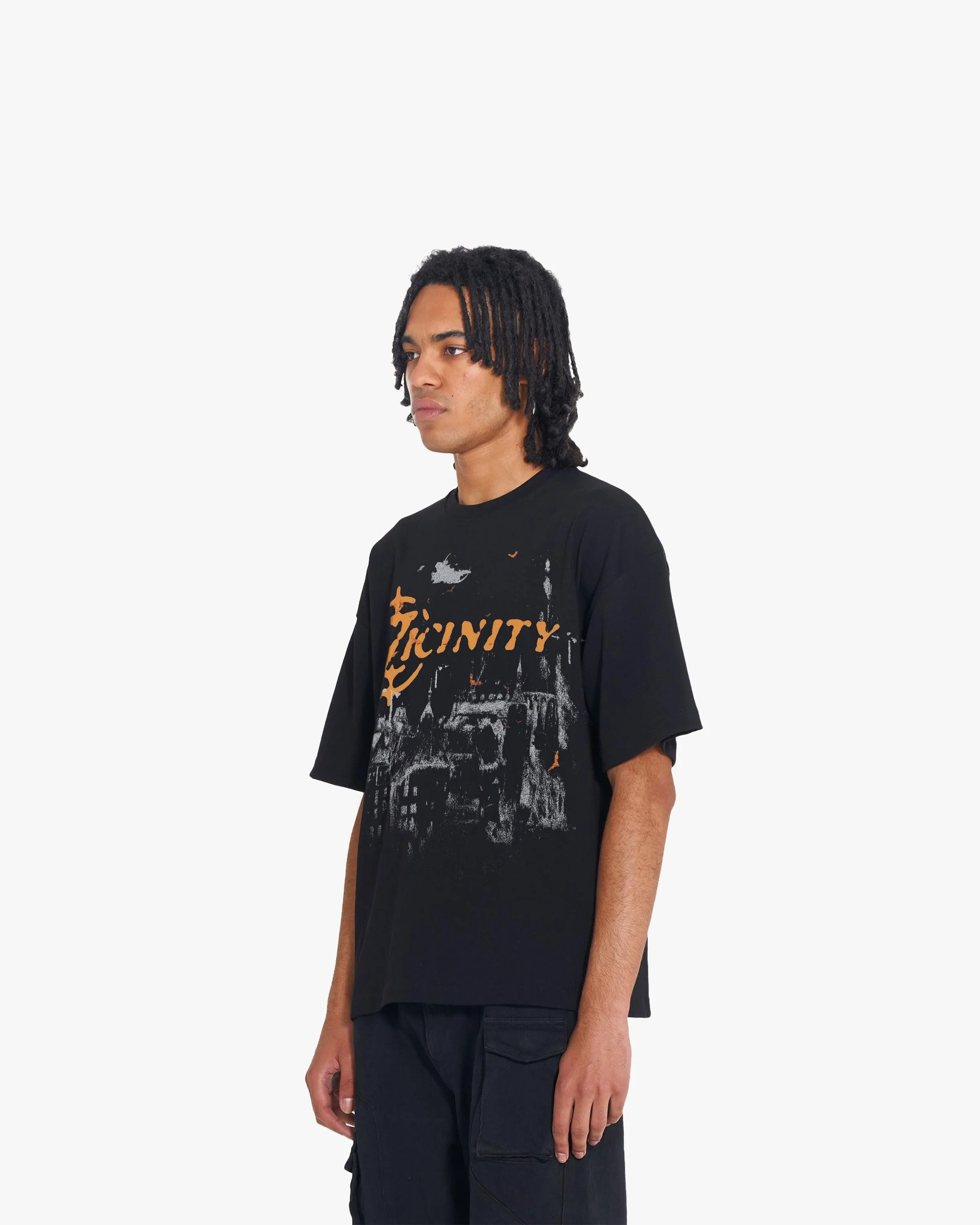 HAUNTED HOUSE TEE BLACK sold by vicinity product image thumbnail 3