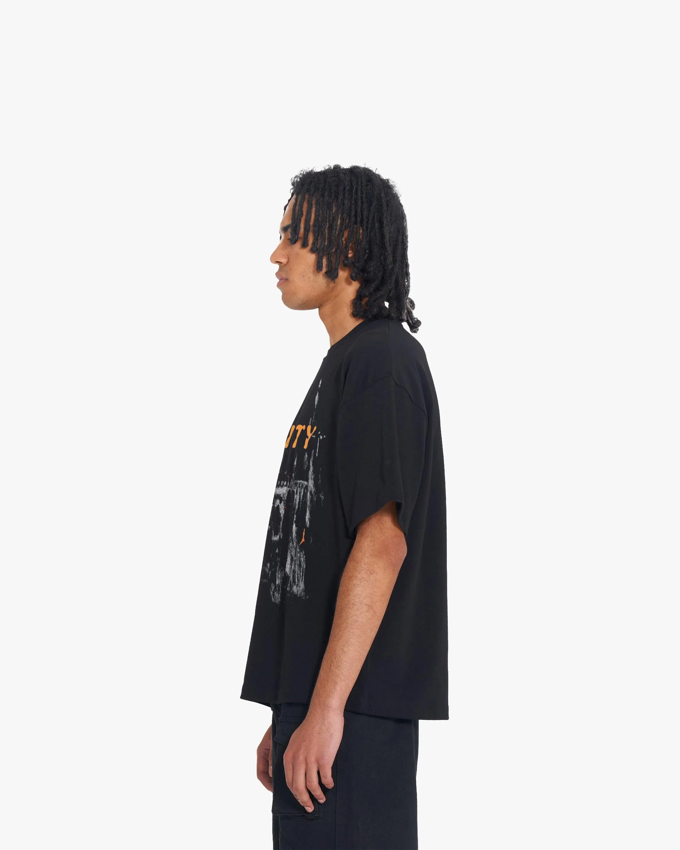 HAUNTED HOUSE TEE BLACK sold by vicinity product image thumbnail 4