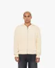V-LOGO KNIT ZIP HOODIE BEIGE sold by vicinity