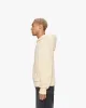 V-LOGO KNIT ZIP HOODIE BEIGE sold by vicinity
