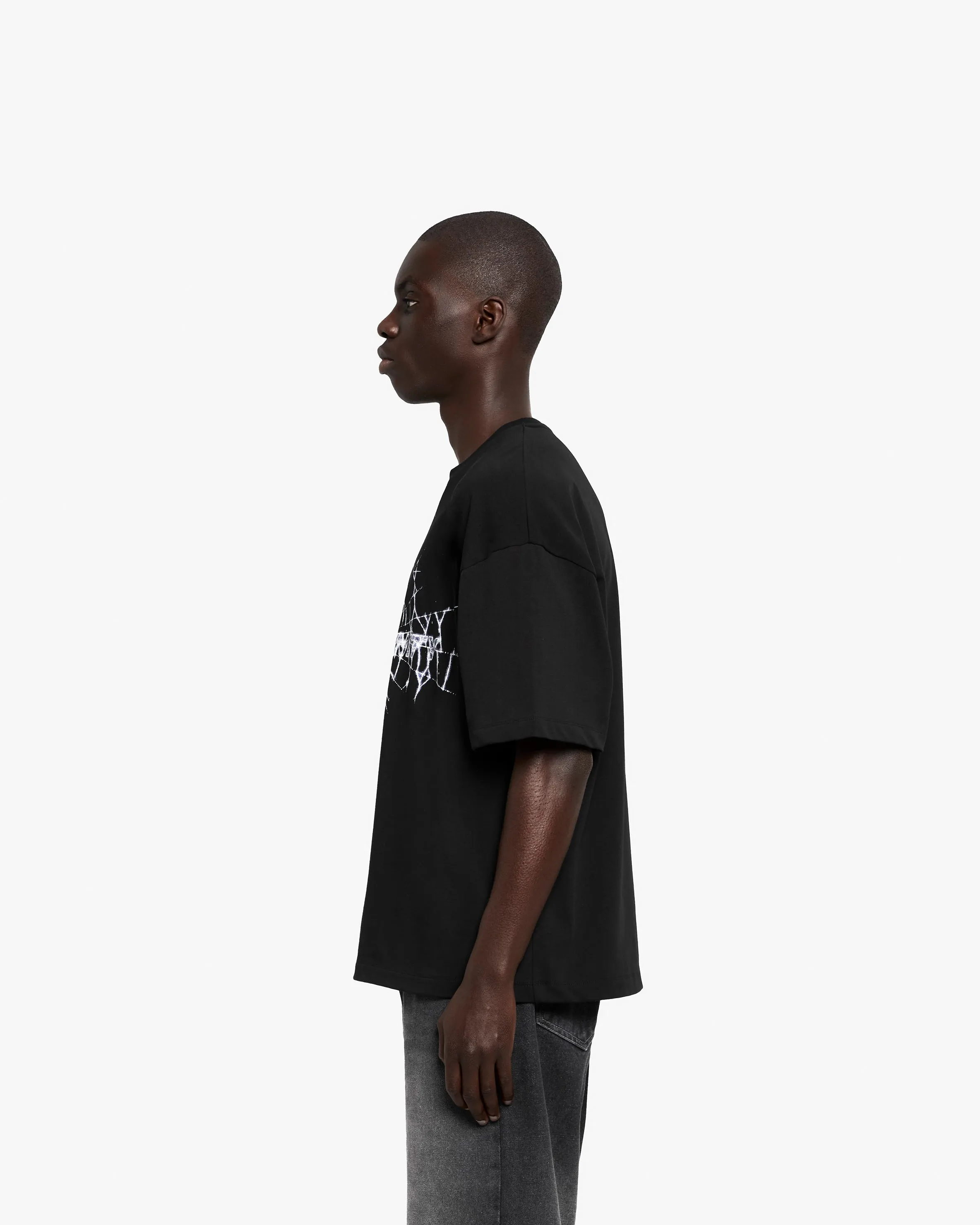 WEB LOGO TEE BLACK sold by vicinity product image thumbnail 5