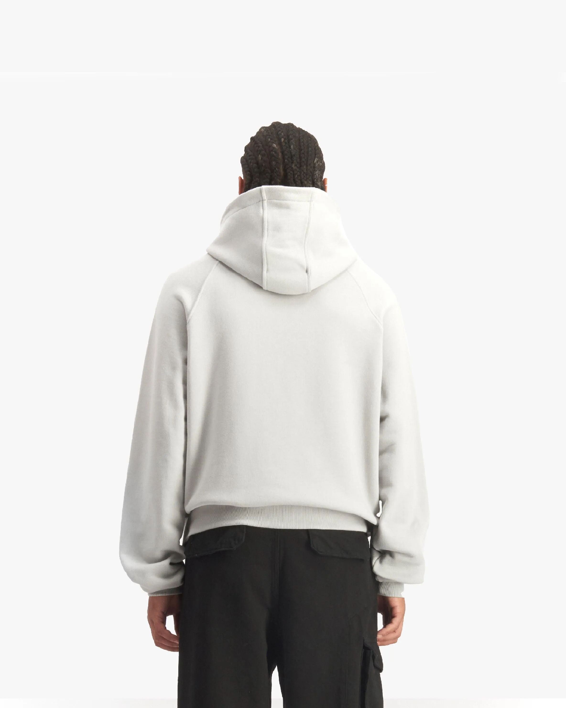 SHOOTING HOUSE ZIP HOODIE LIGHT GREY sold by vicinity product image thumbnail 5