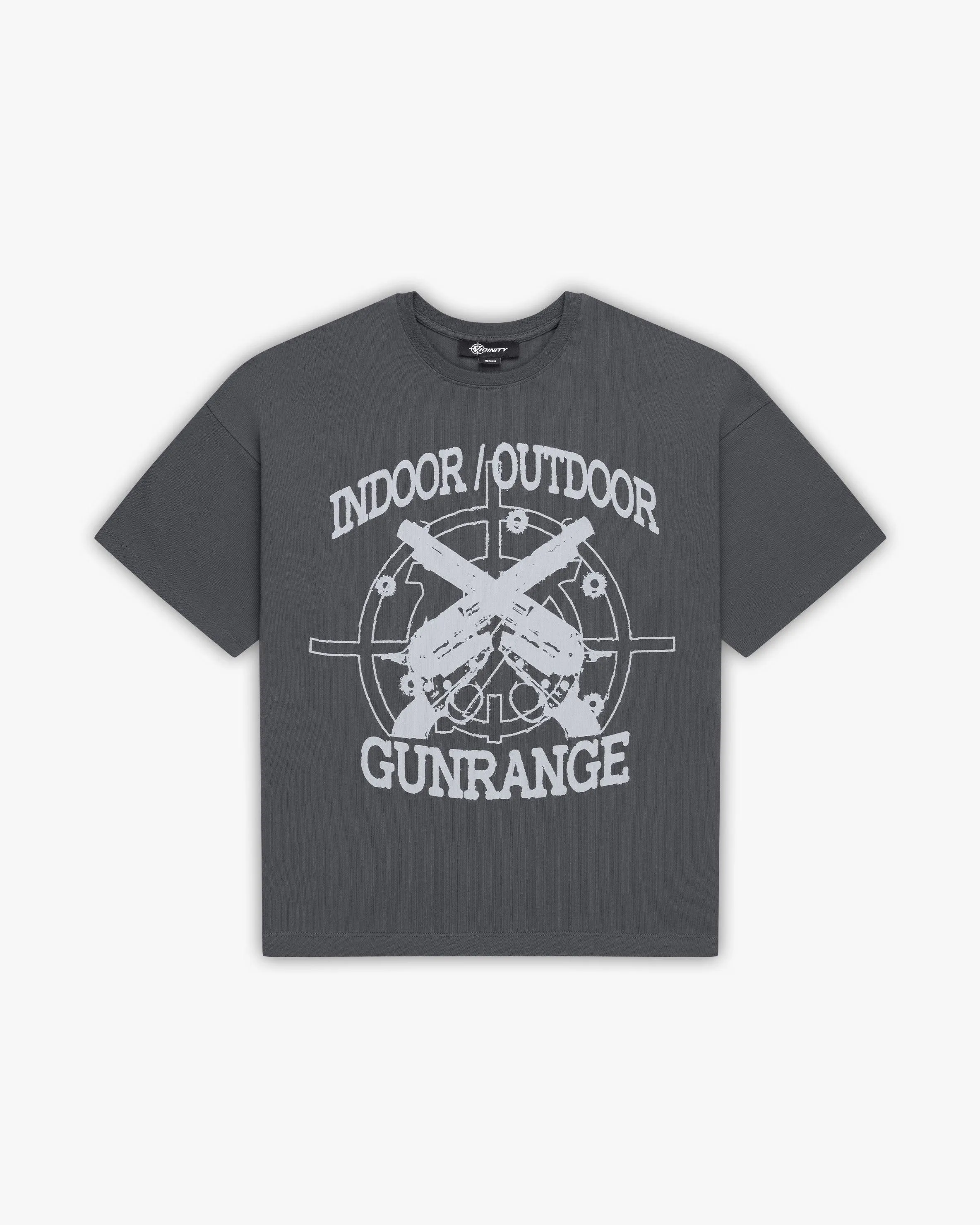 INDOOR/OUTDOOR TEE DARK GREY sold by vicinity