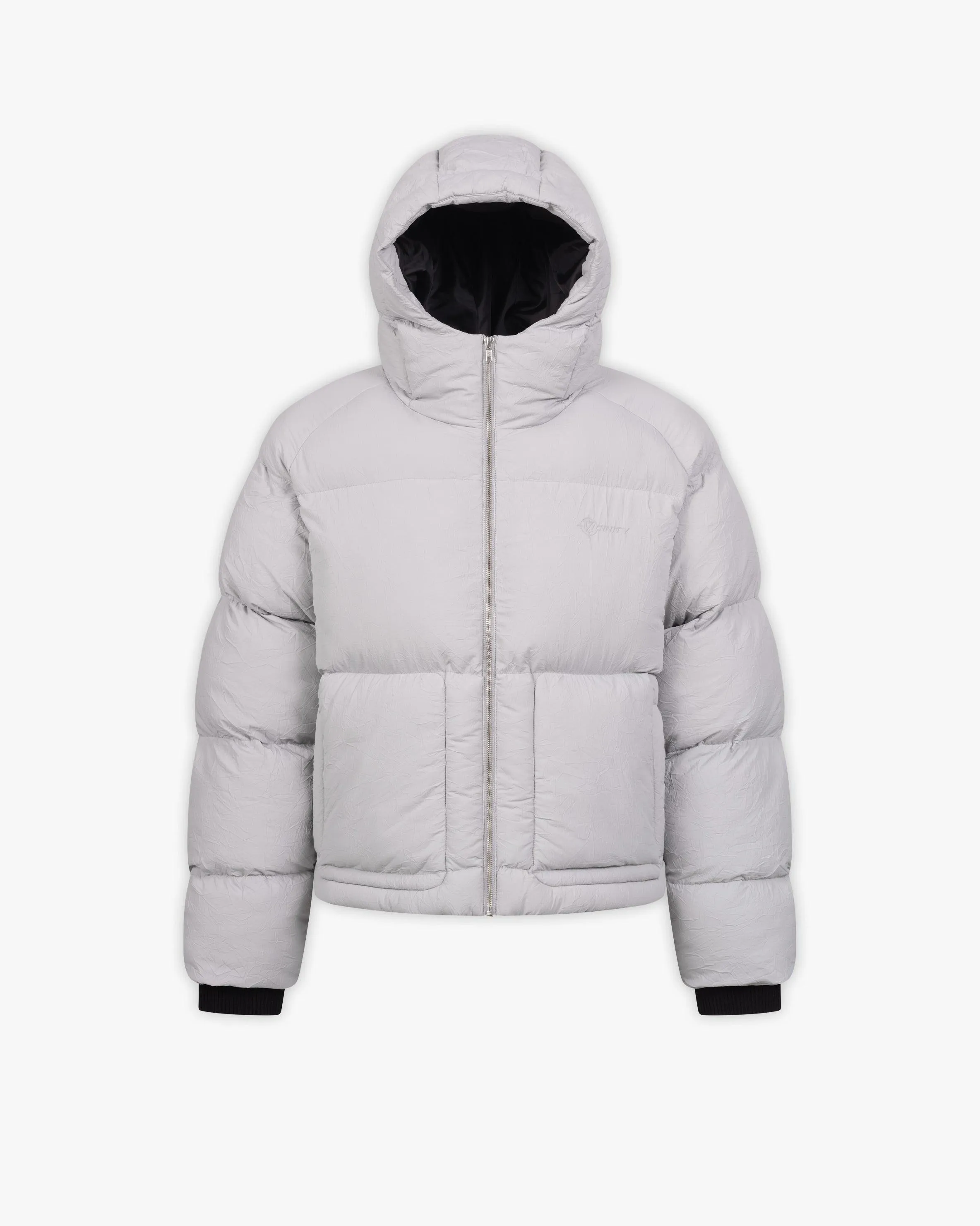 PUFFER JACKET LIGHT GREY sold by vicinity product image thumbnail 3