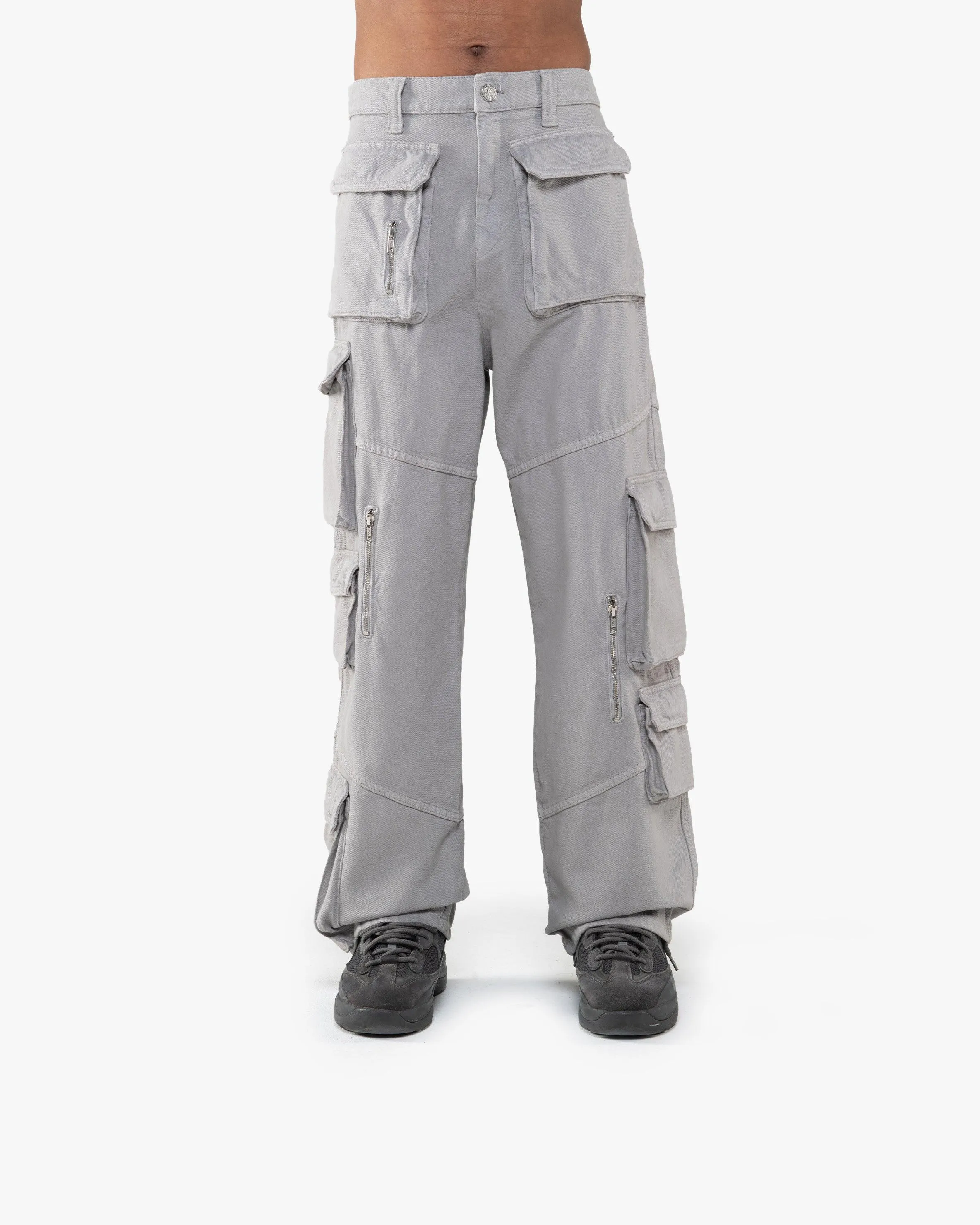 MULTIPOCKET CARGOPANTS DARK GREY sold by vicinity product image thumbnail 2
