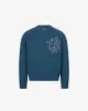 V-LOGO KNITWEAR MIDNIGHT BLUE sold by vicinity