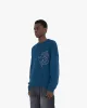 V-LOGO KNITWEAR MIDNIGHT BLUE sold by vicinity