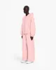 INSIDE OUT ZIP HOODIE PINK sold by vicinity