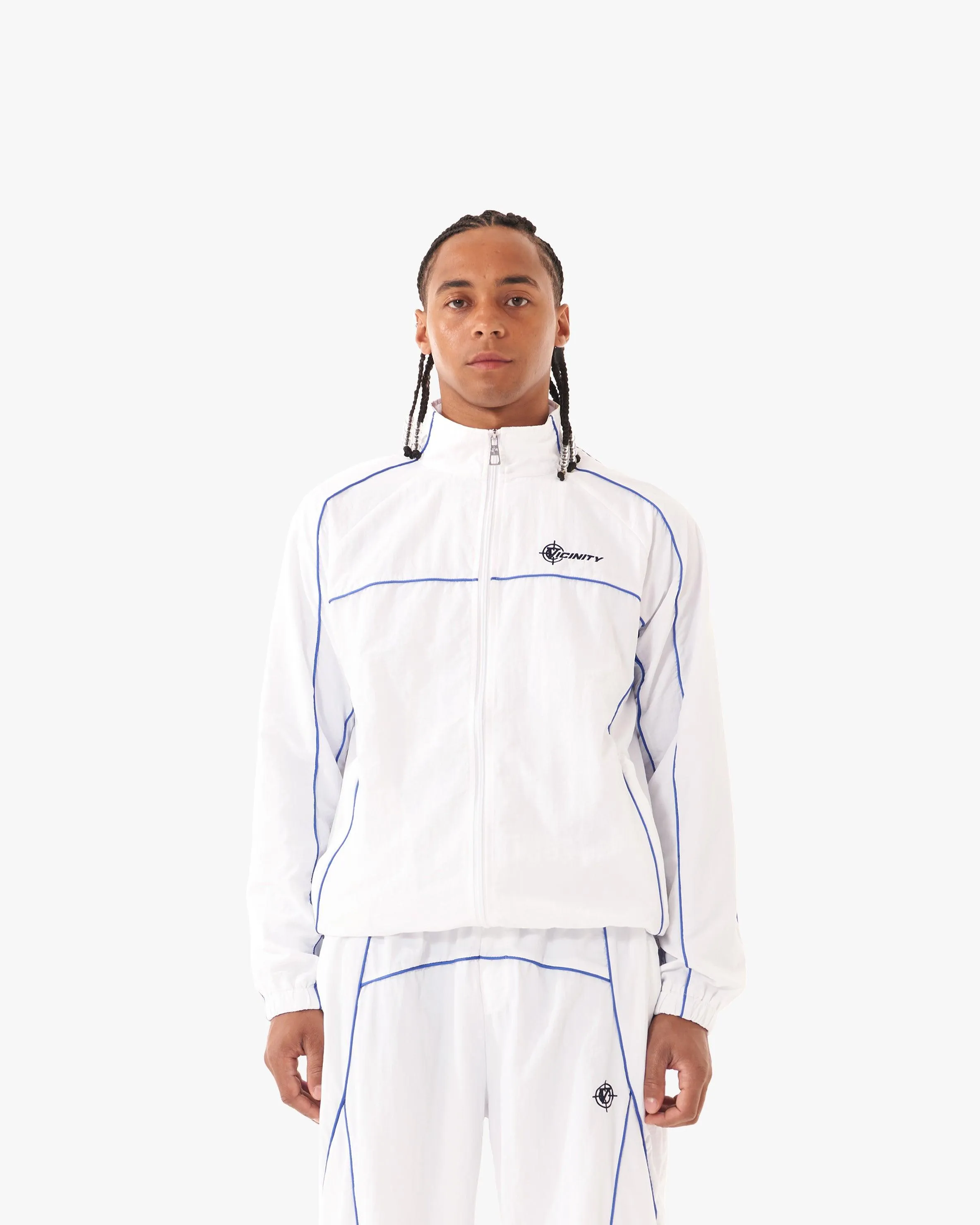 TRACK JACKET WHITE sold by vicinity product image thumbnail 2