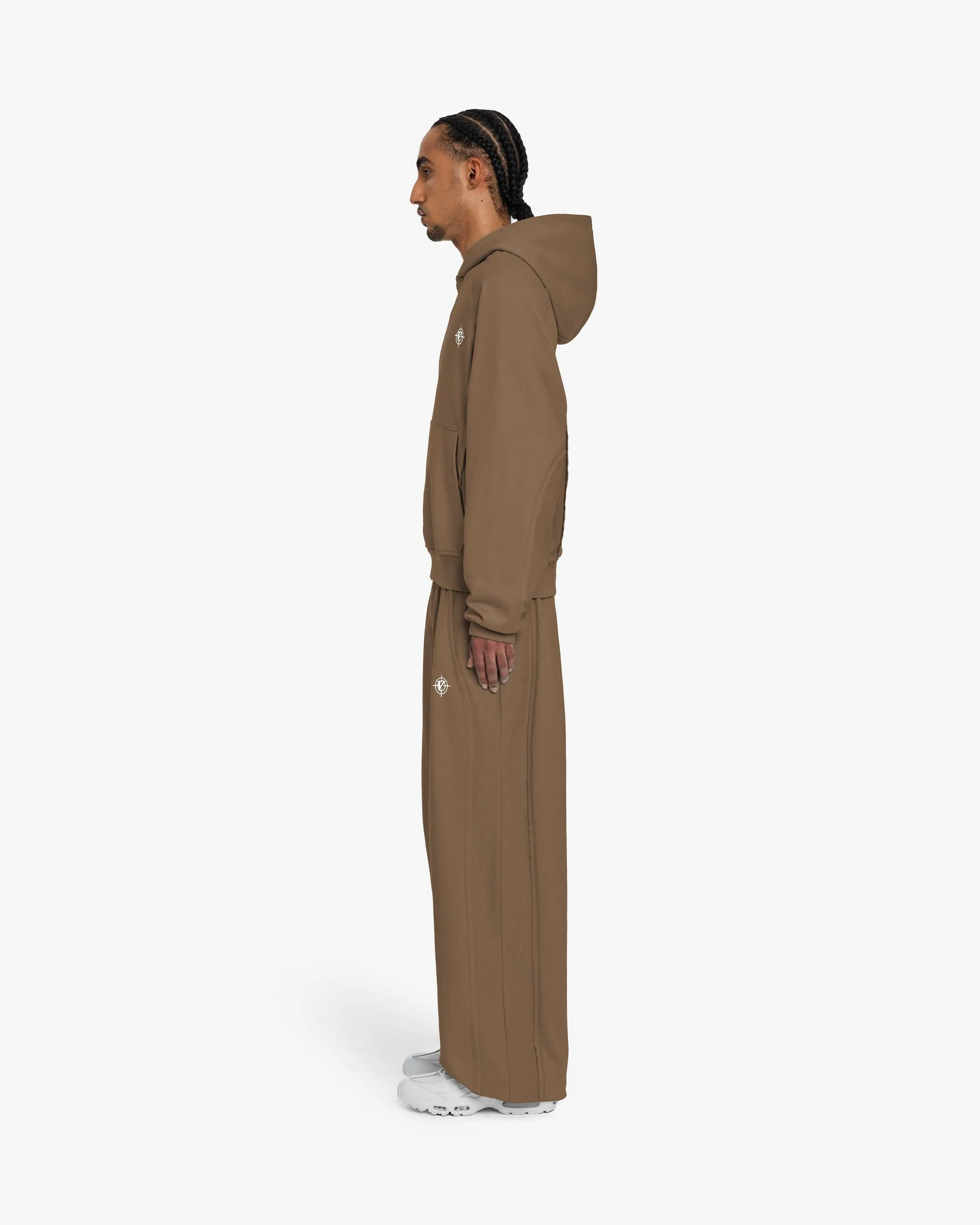 INSIDE OUT HOODIE CHOCOLATE BROWN sold by vicinity product image thumbnail 5