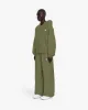 INSIDE OUT ZIP HOODIE KHAKI sold by vicinity