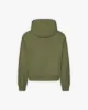 INSIDE OUT ZIP HOODIE KHAKI sold by vicinity