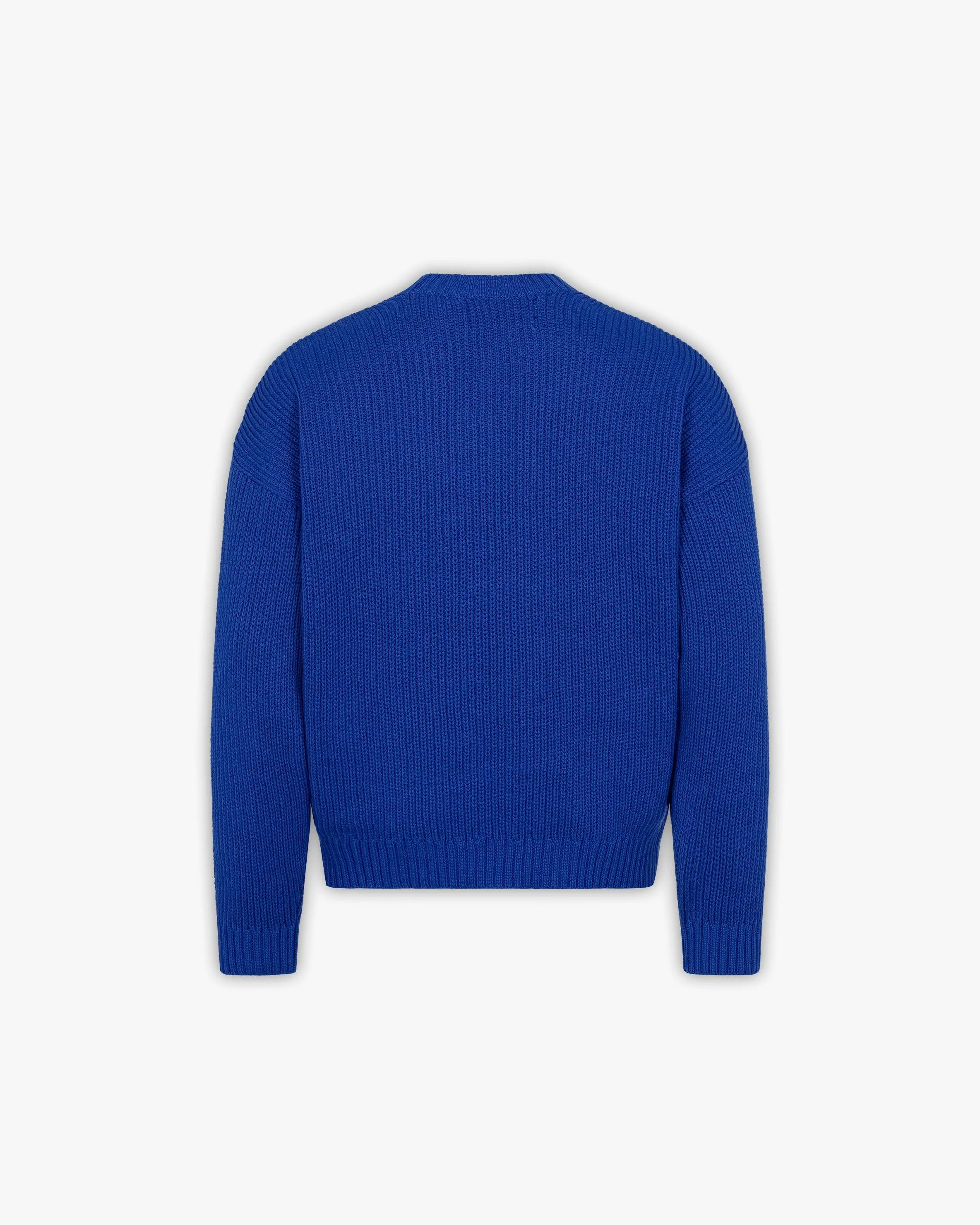 V-LOGO KNITWEAR ROYAL BLUE sold by vicinity product image thumbnail 5