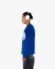 V-LOGO KNITWEAR ROYAL BLUE sold by vicinity
