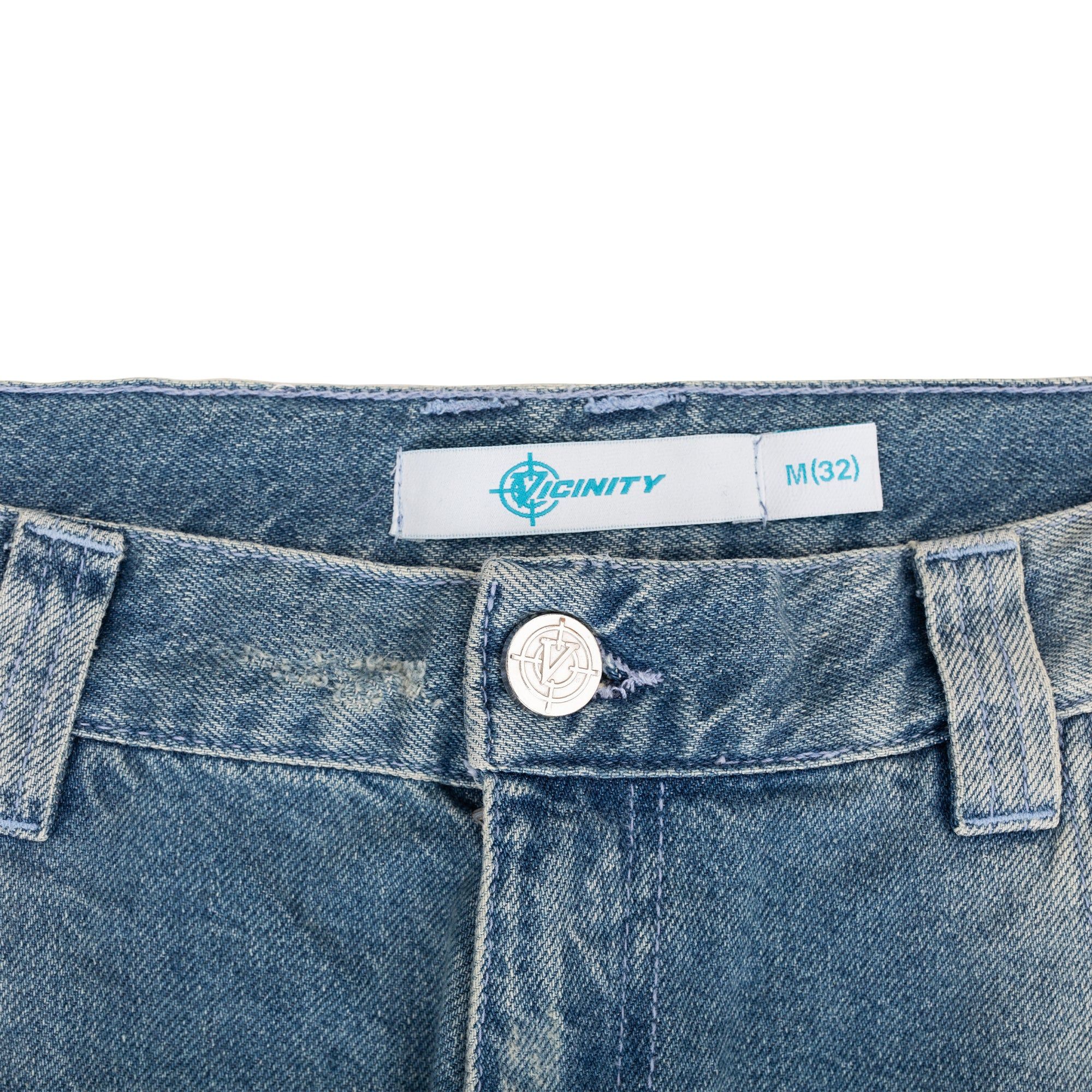 DISTRESSED DENIM LIGHT BLUE sold by vicinity product image thumbnail 7