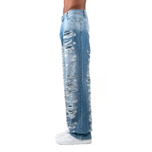 DISTRESSED DENIM LIGHT BLUE sold by vicinity