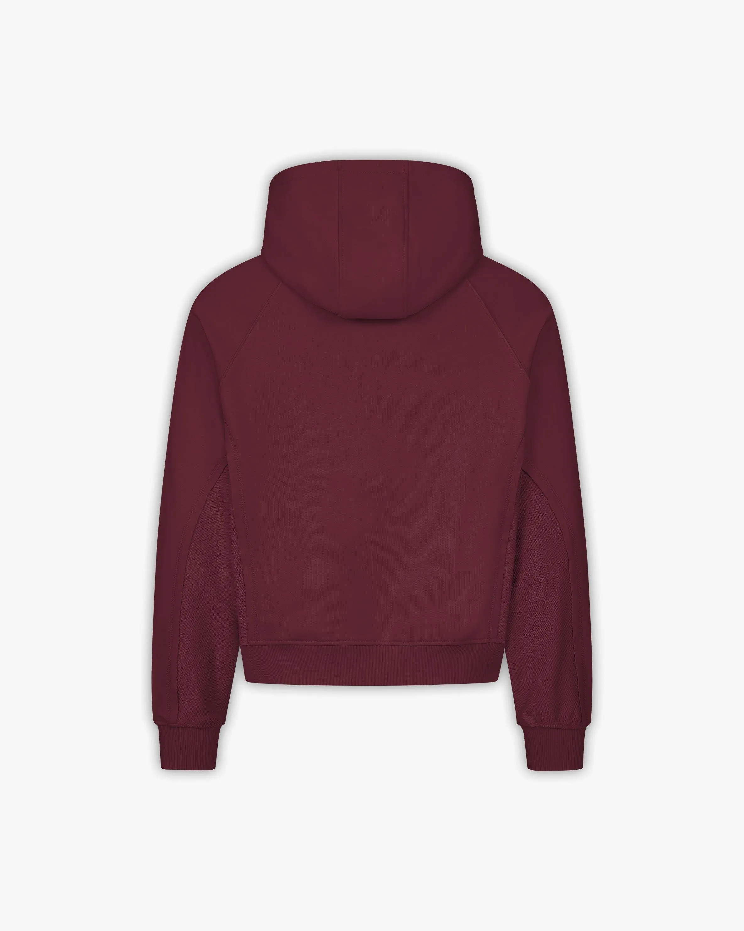INSIDE OUT HOODIE WINE RED sold by vicinity product image thumbnail 3