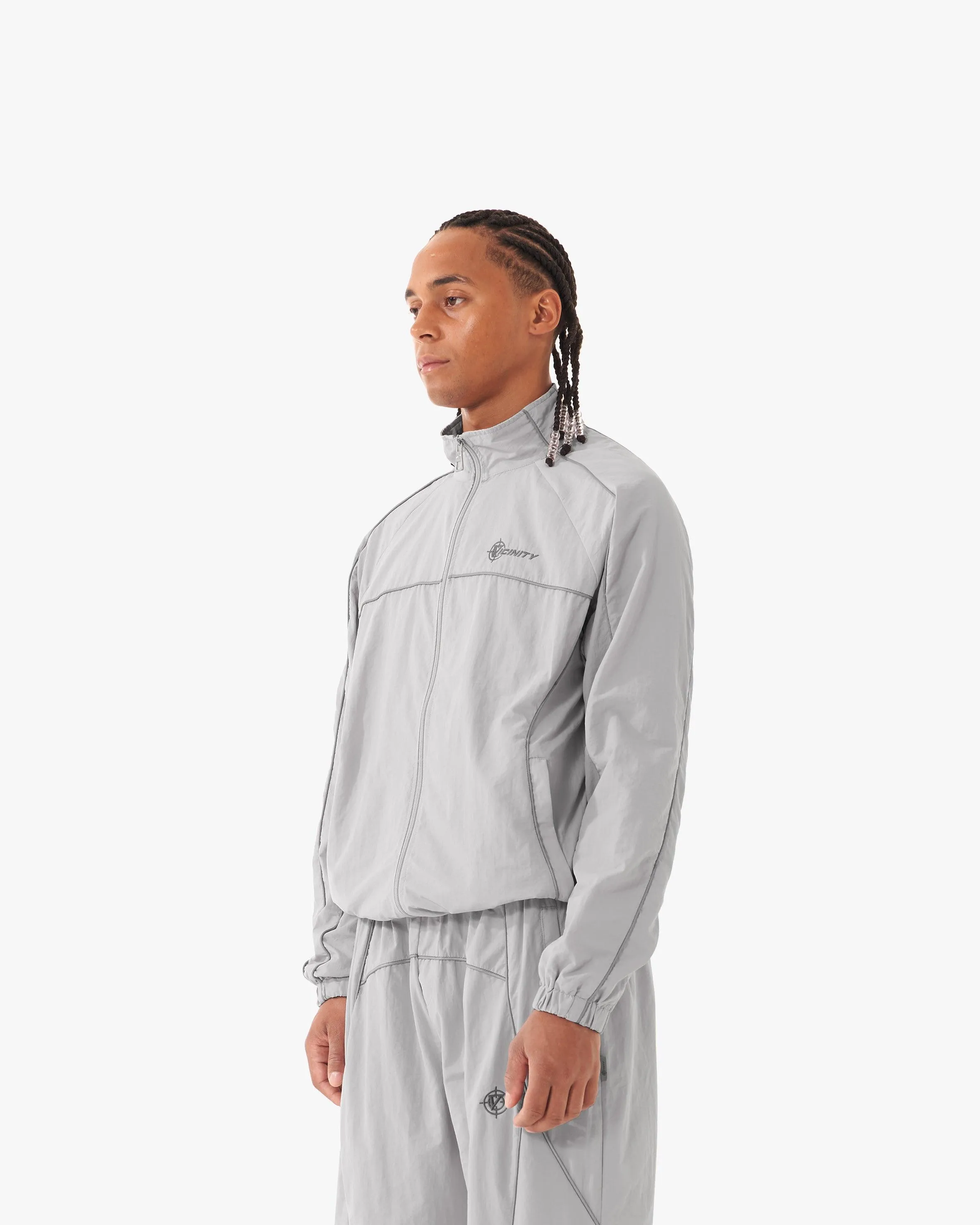 TRACK JACKET GREY sold by vicinity product image thumbnail 3
