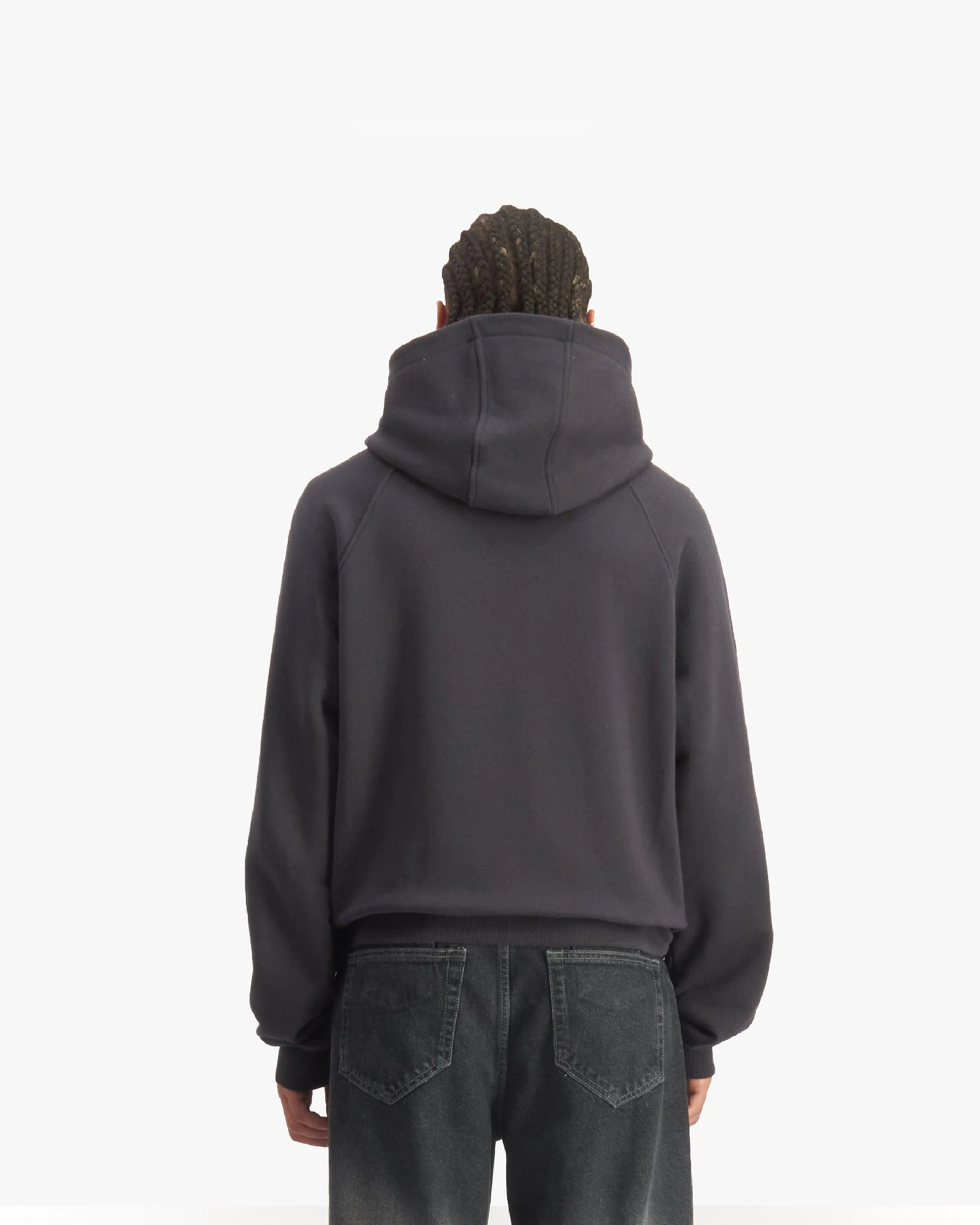 SHOOTING HOUSE ZIP HOODIE DARK GREY sold by vicinity product image thumbnail 5