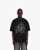 CONSTRUCTION LOGO TEE BLACK sold by vicinity