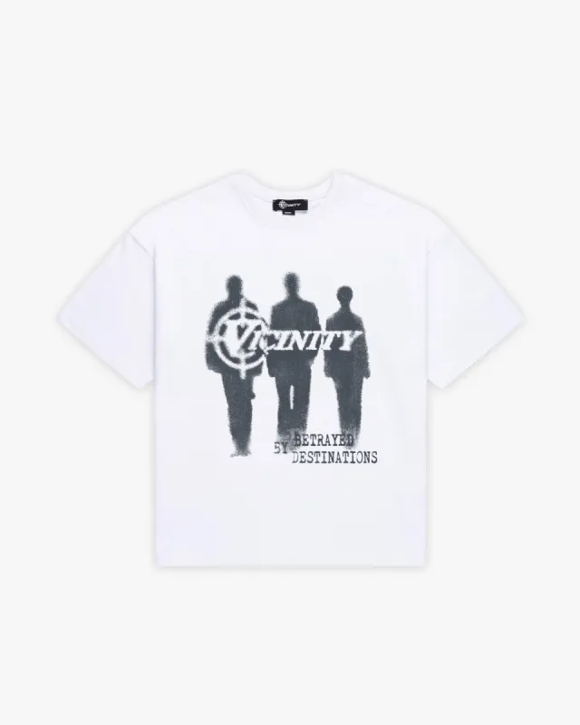 SHADOW TEE WHITE sold by vicinity
