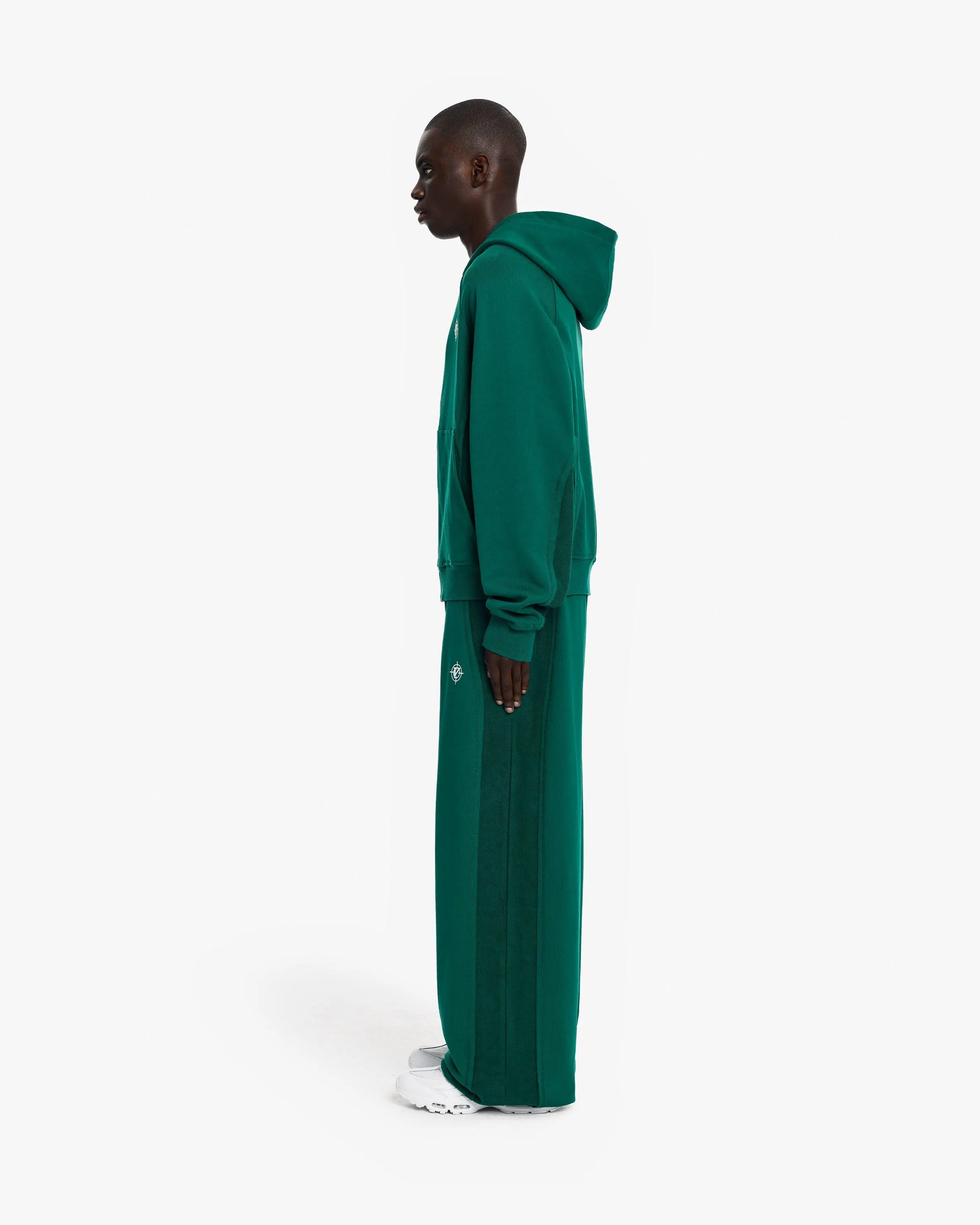INSIDE OUT ZIP HOODIE FORREST GREEN sold by vicinity product image thumbnail 5
