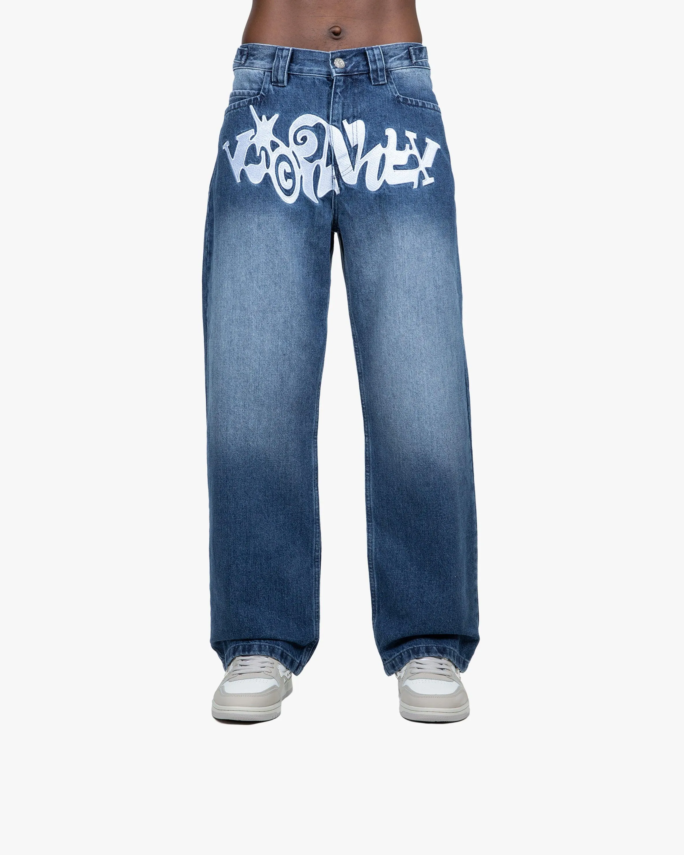 HAVOC DENIM DARK BLUE / WHITE sold by vicinity product image thumbnail 2