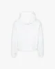 INSIDE OUT ZIP HOODIE WHITE sold by vicinity