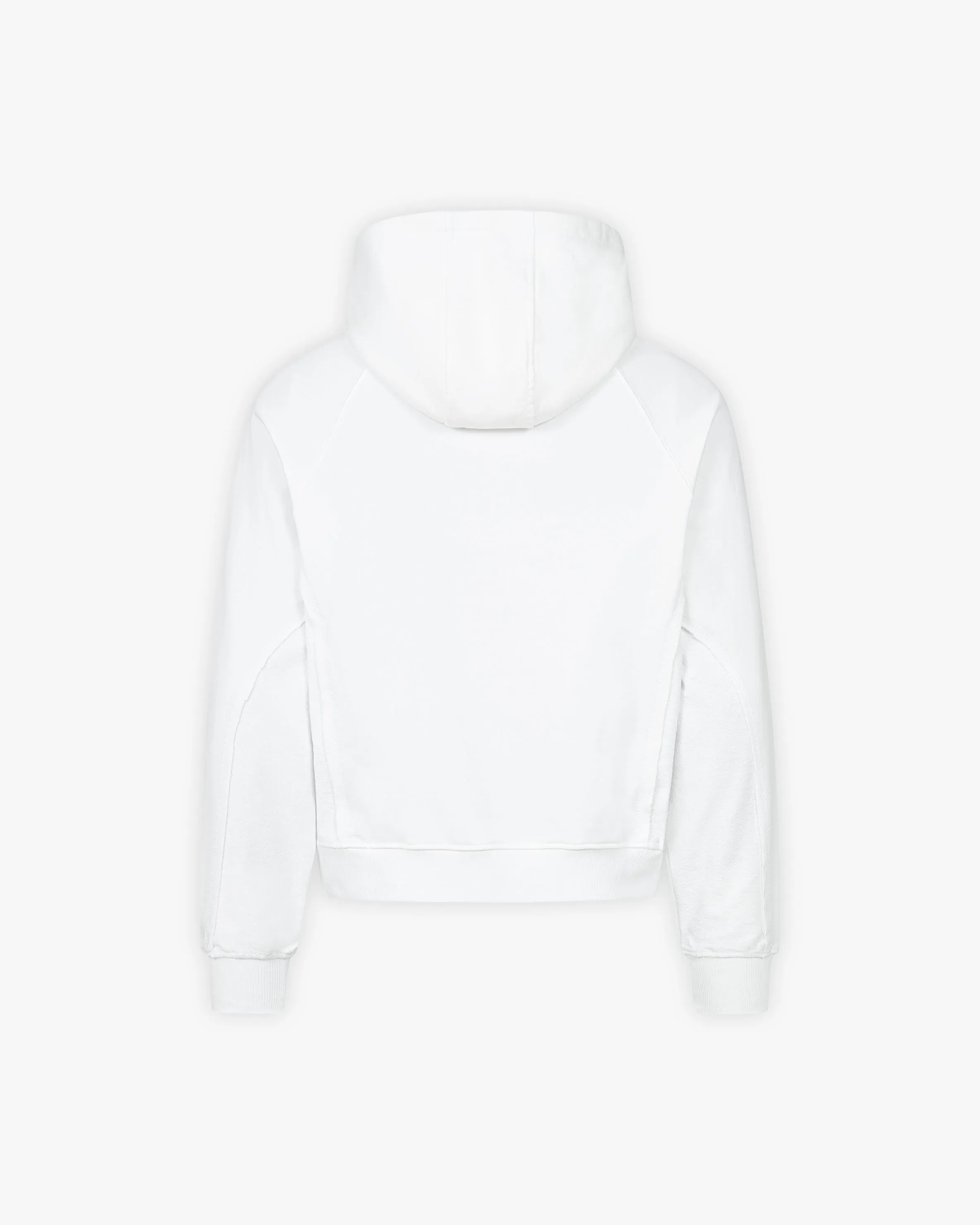 INSIDE OUT ZIP HOODIE WHITE sold by vicinity product image thumbnail 3